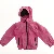 Pink jakke med hætte fra Friends (str. 116)