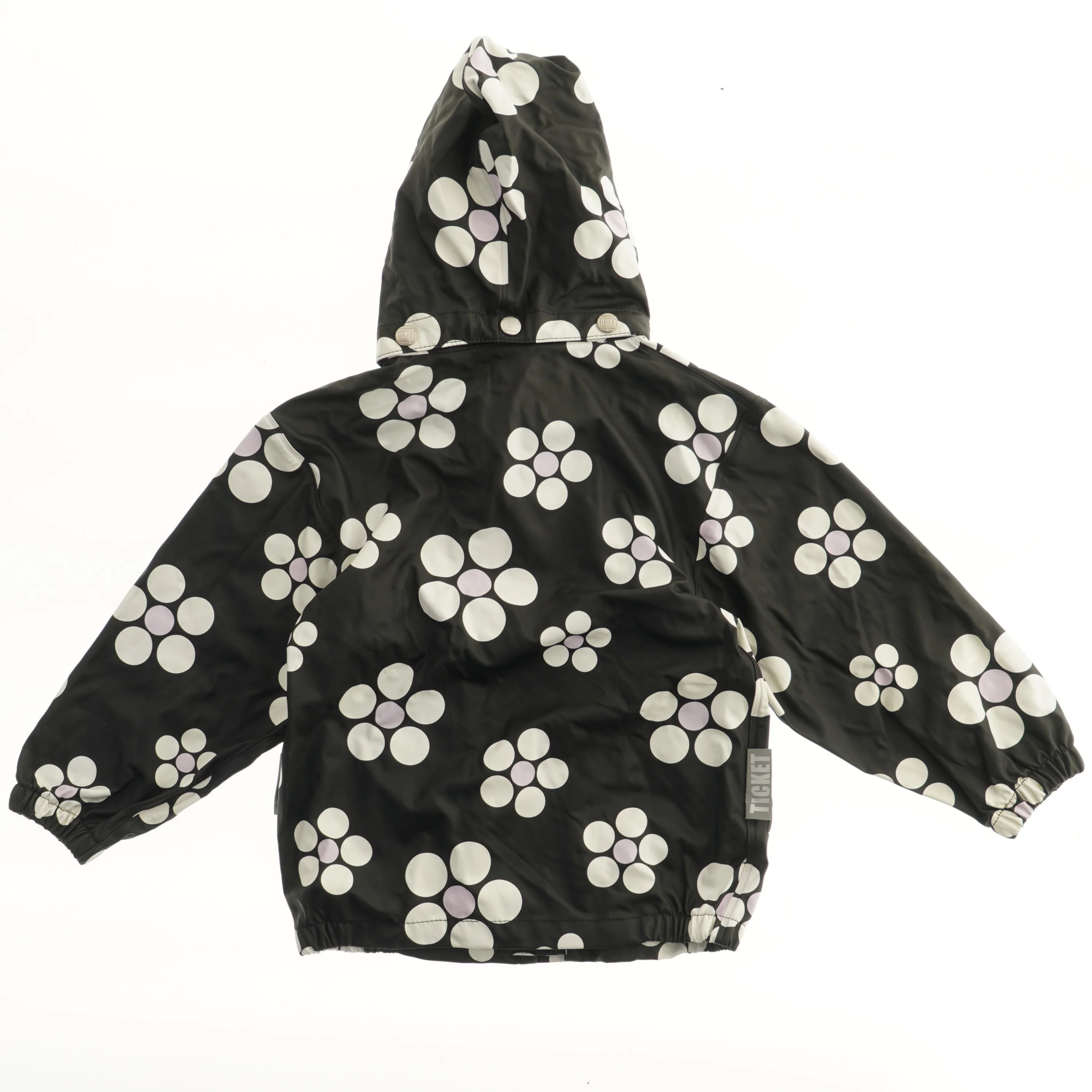 Regnjakke med blomsterprint fra Ticket to Heaven (str. 98)