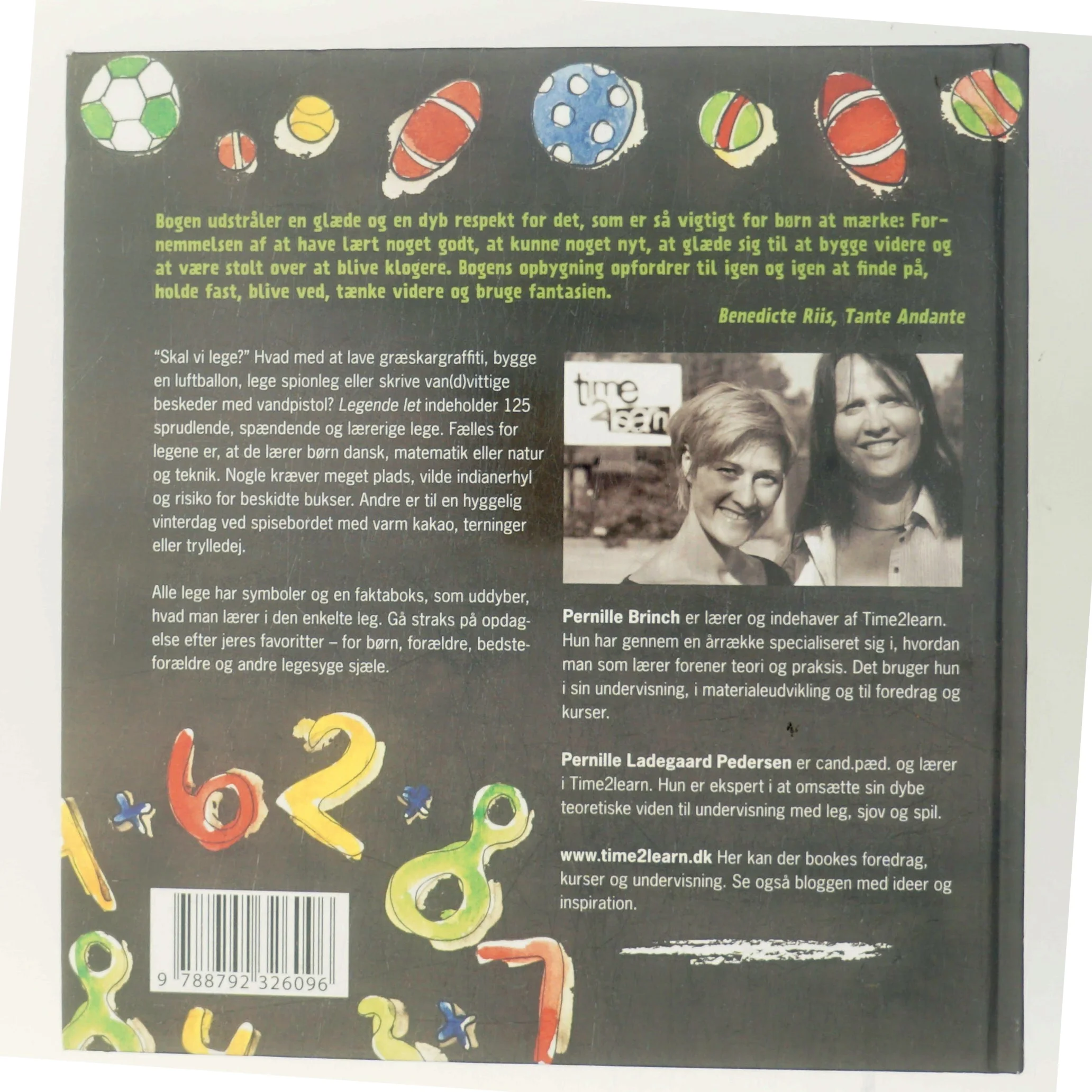 Legende let : Sådan vil børn elske at lære af Pernille og Pernille Brinch og Ladegaard Pedersen