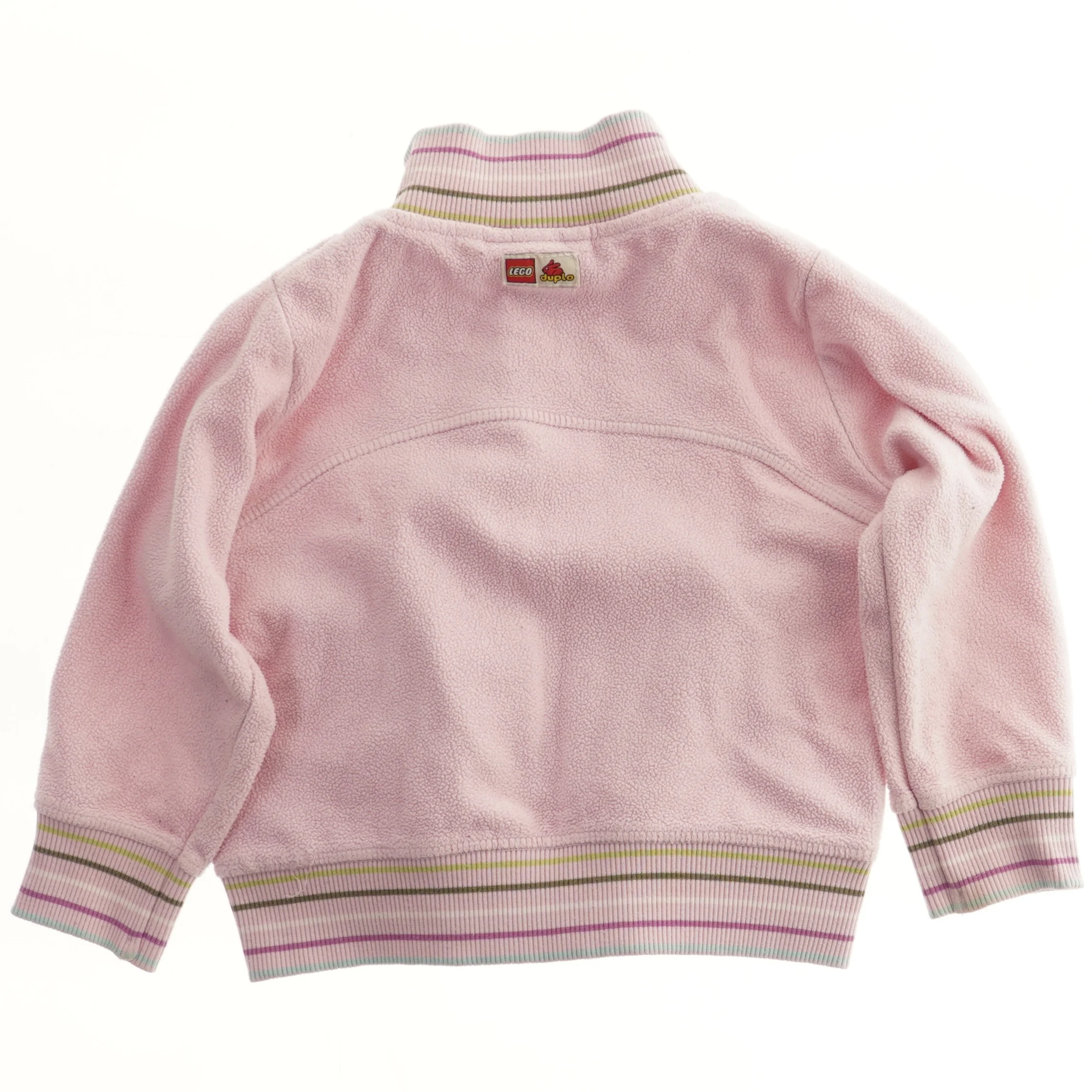 Lyserød fleececardigan til børn fra Lego (str. 92)