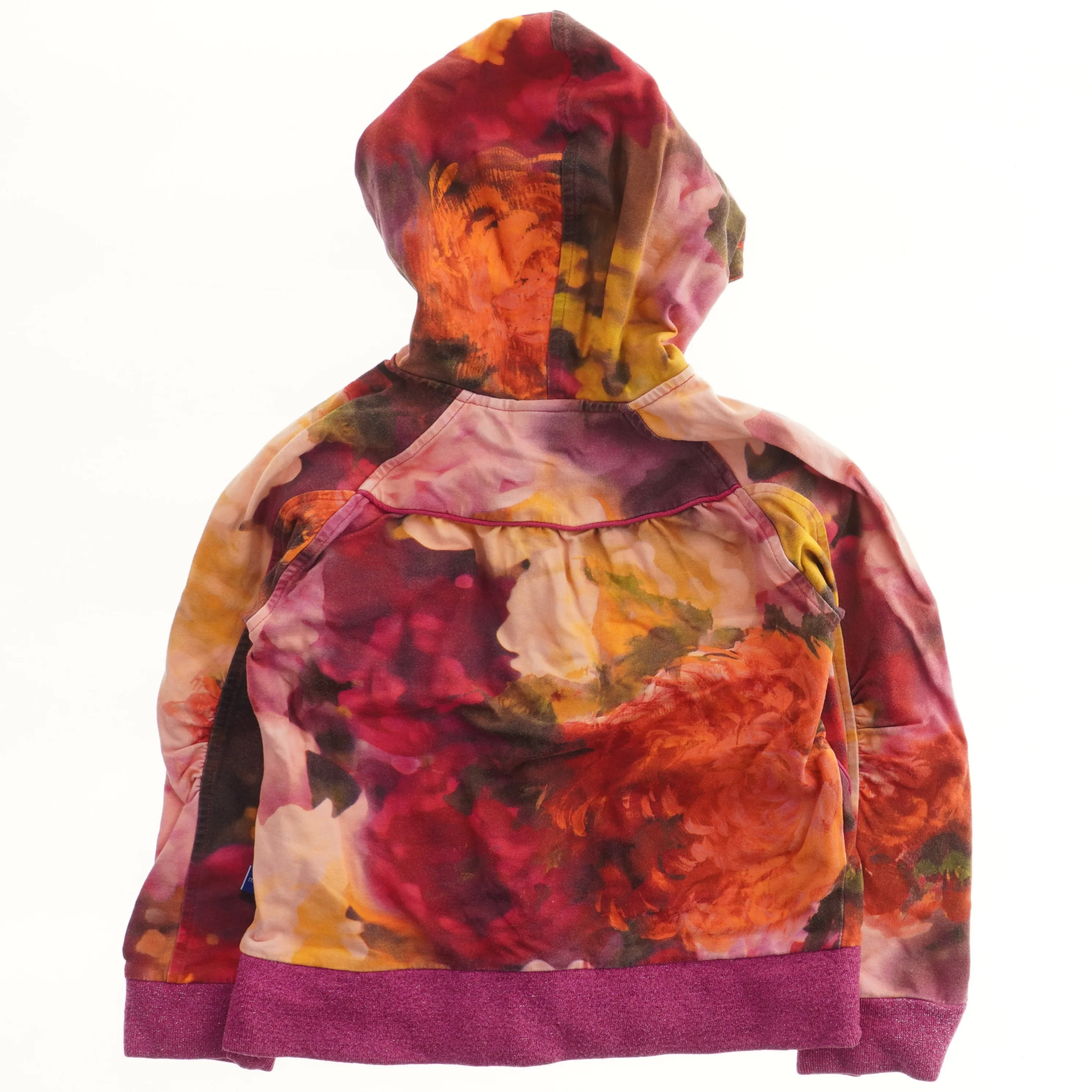 Hættetrøje med blomsterprint fra Molo (str. 116)