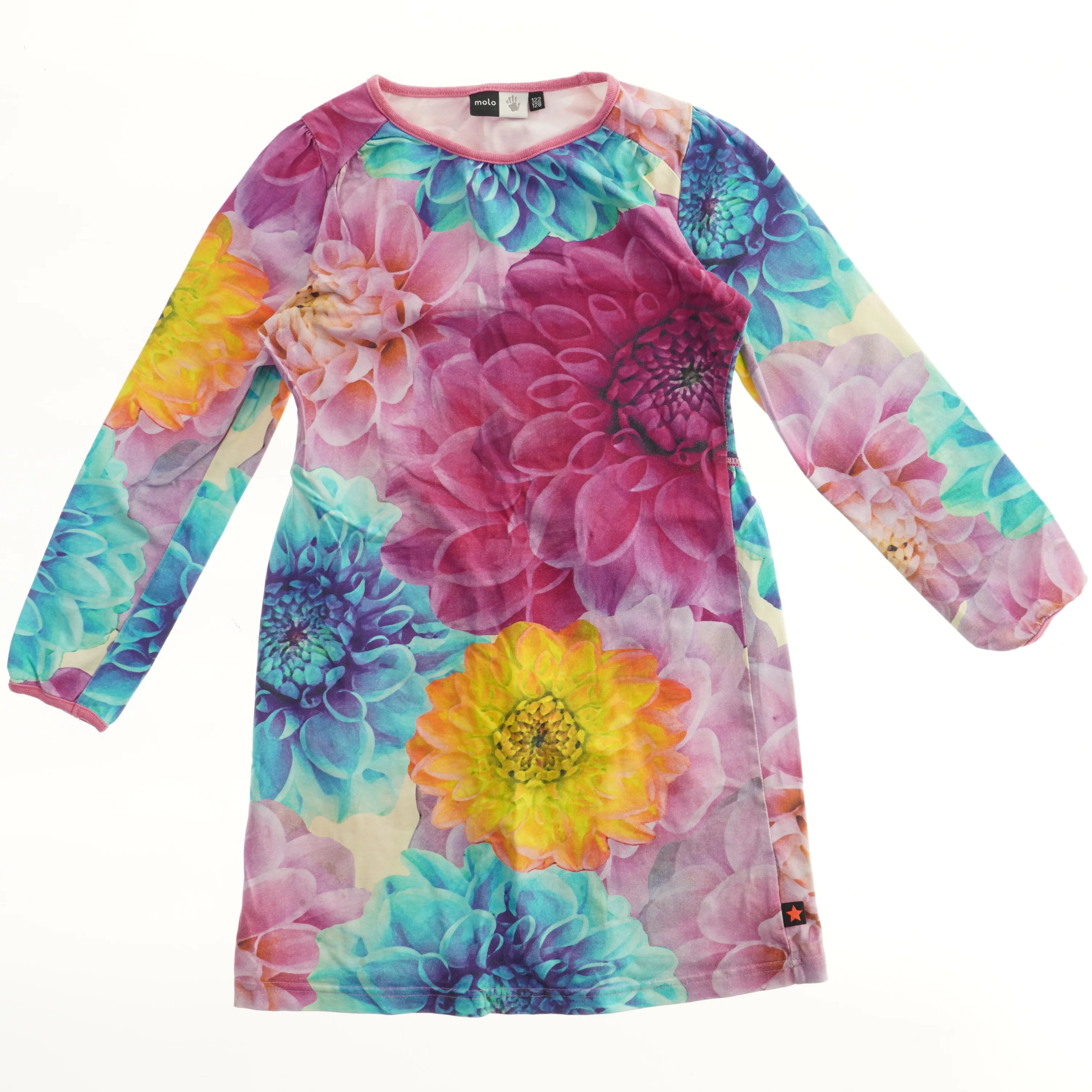 Farverig blomsterkjole fra Molo (str. 122)
