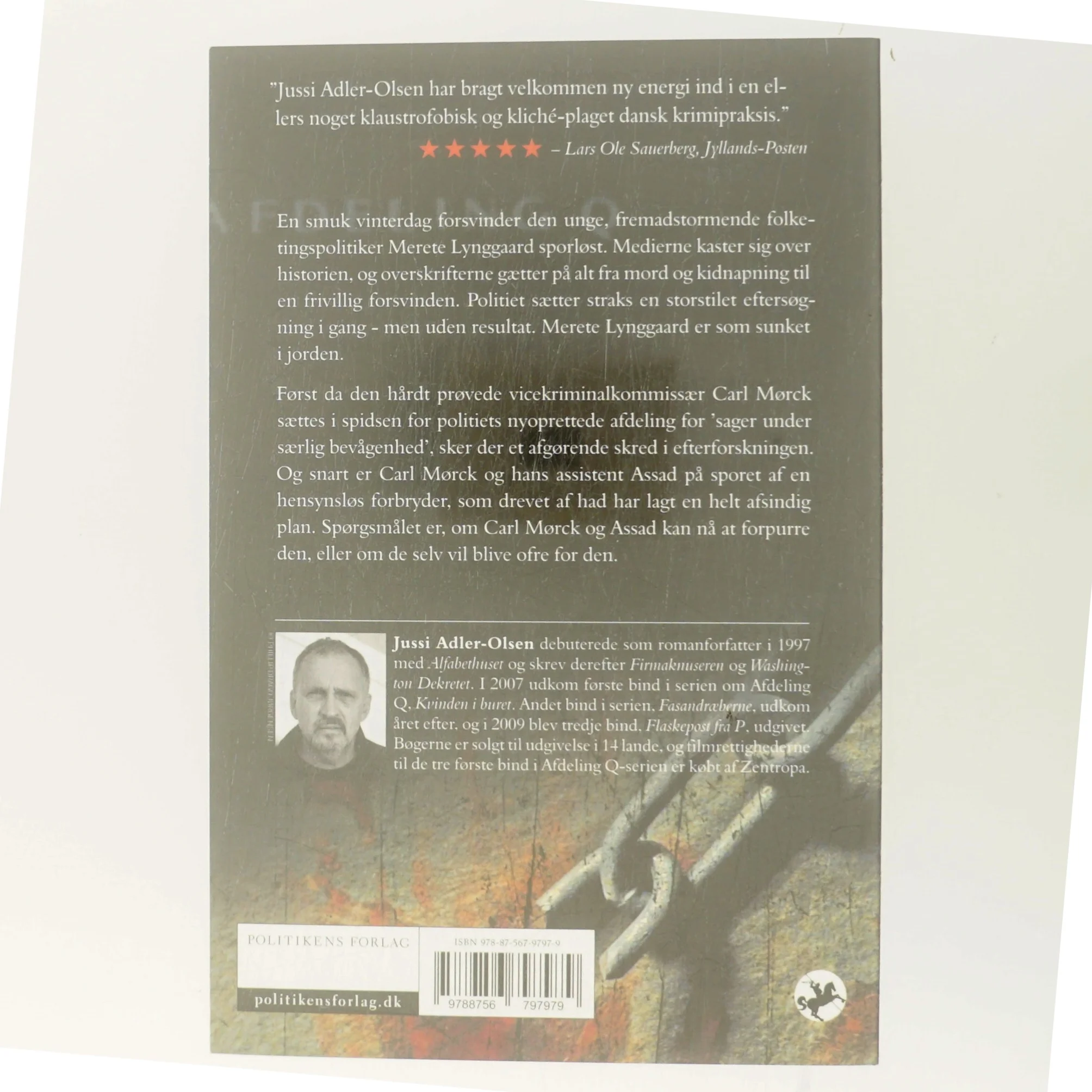 Kvinden i buret af Jussi Adler-Olsen (Bog)