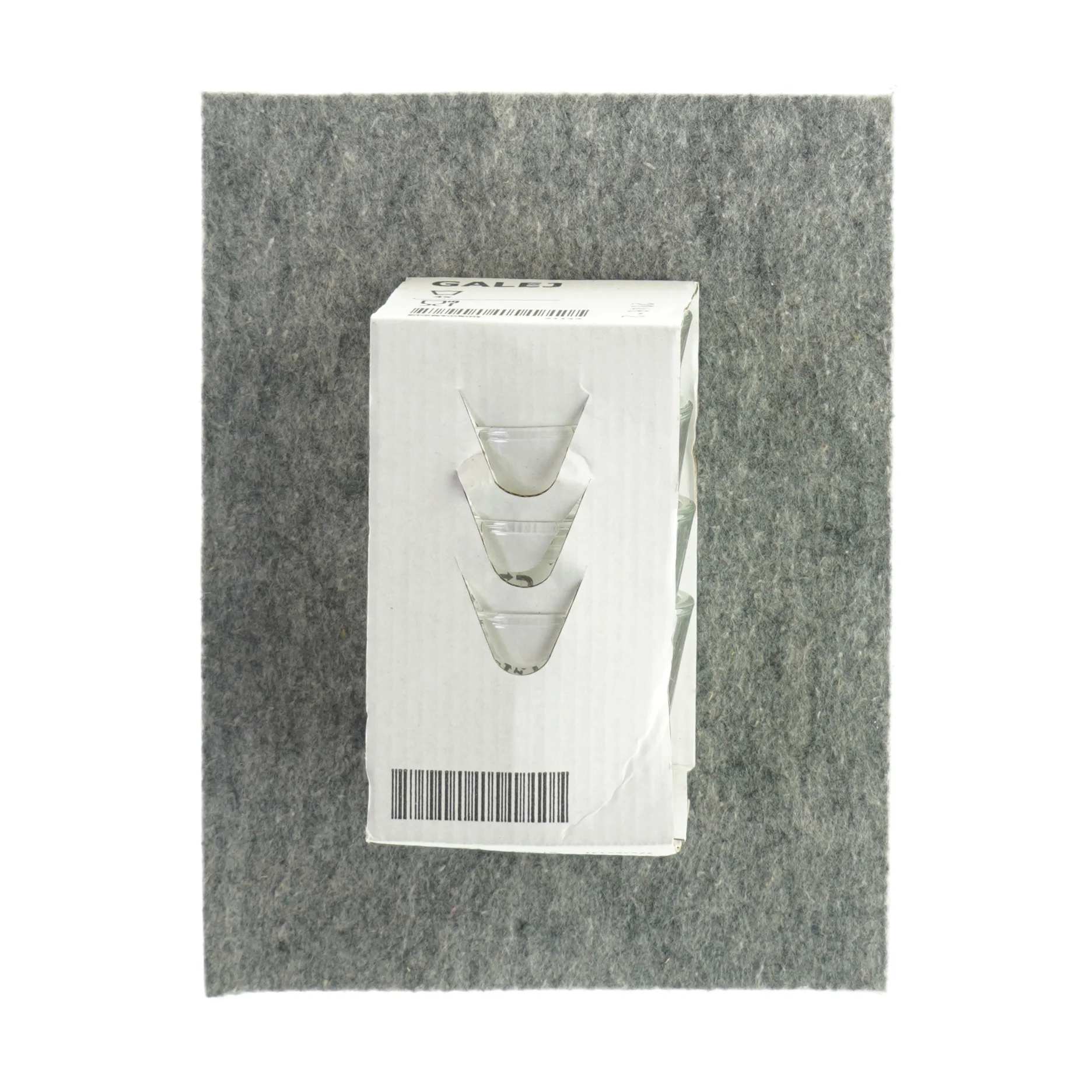 Lysestager 4 stk. fra Ikea (str. 9 x 9 x 14cm)