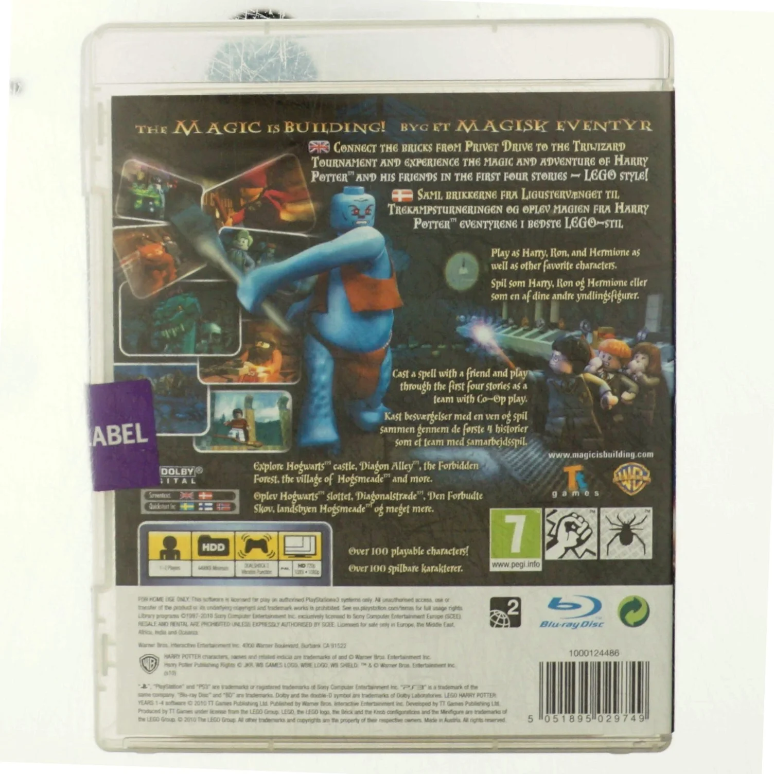 Harry Potter, PS3 fra Playstation