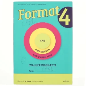 Format - 4 : elevbog/web. Evalueringshæfte af Janus Madsen (Bog)