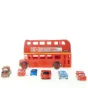 Bus med forskellige biler fra Disney Pixar Blandet (str. 30 x 10 x 15 cm)