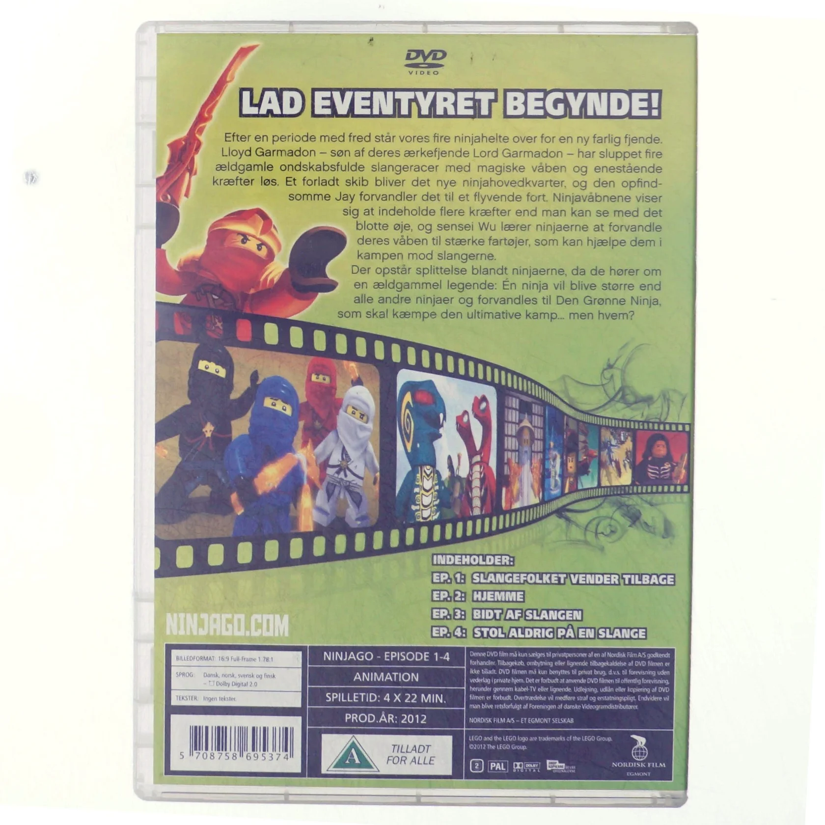 Ninjago, episode 1-4