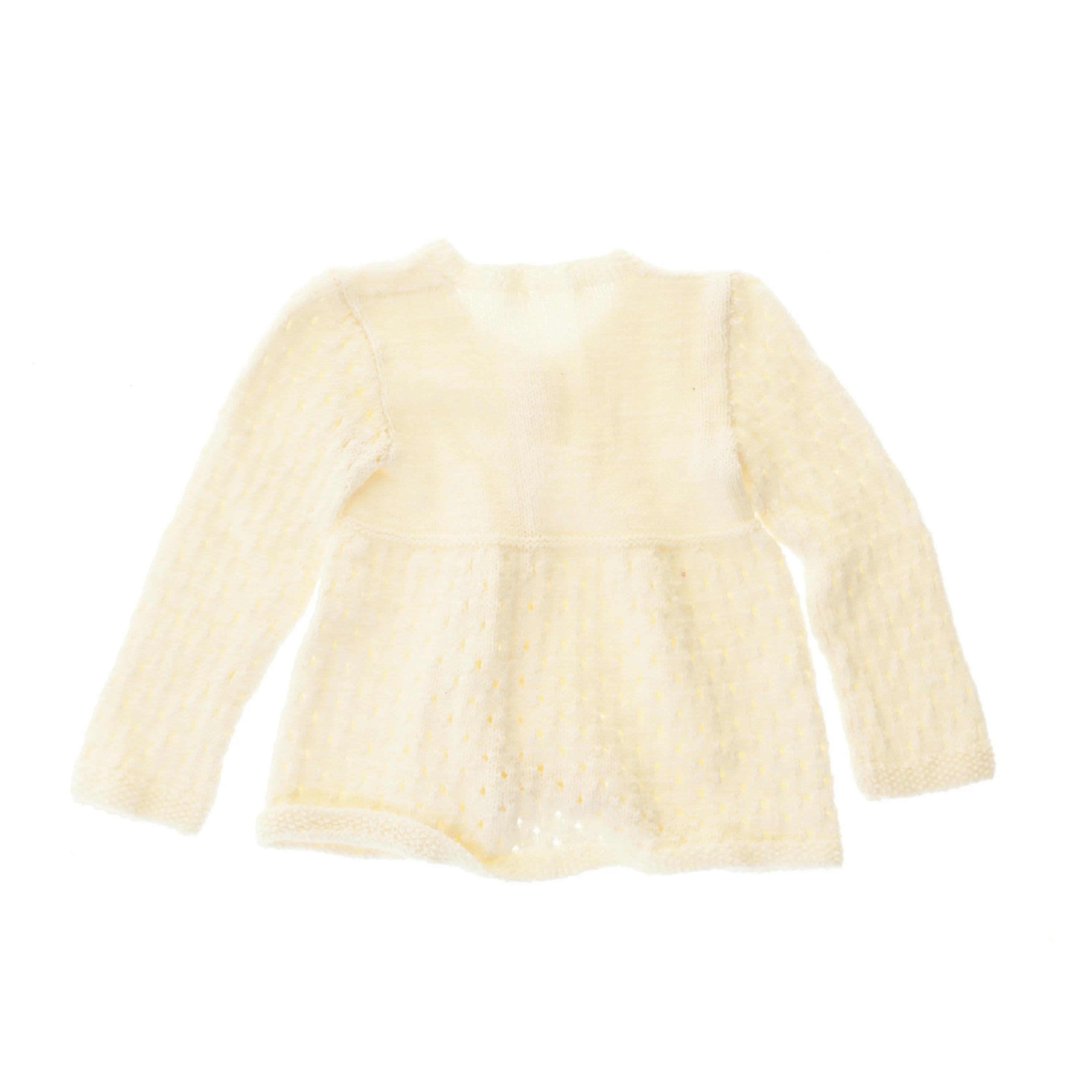 Striktrøje til baby (str. 39x26 cm)