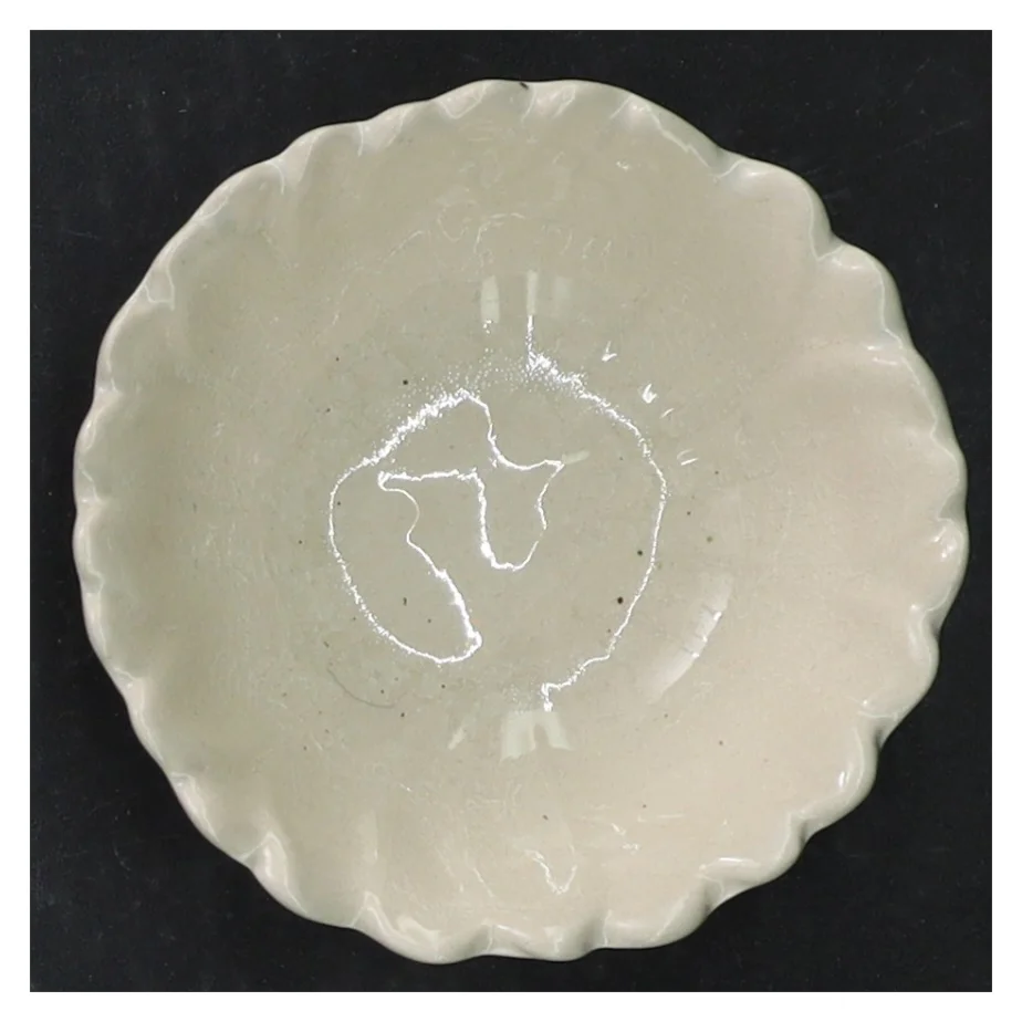 Hvide porcelænsskåle fra Søstrene Grene (str. Ø. 8 cm. 4 styk)