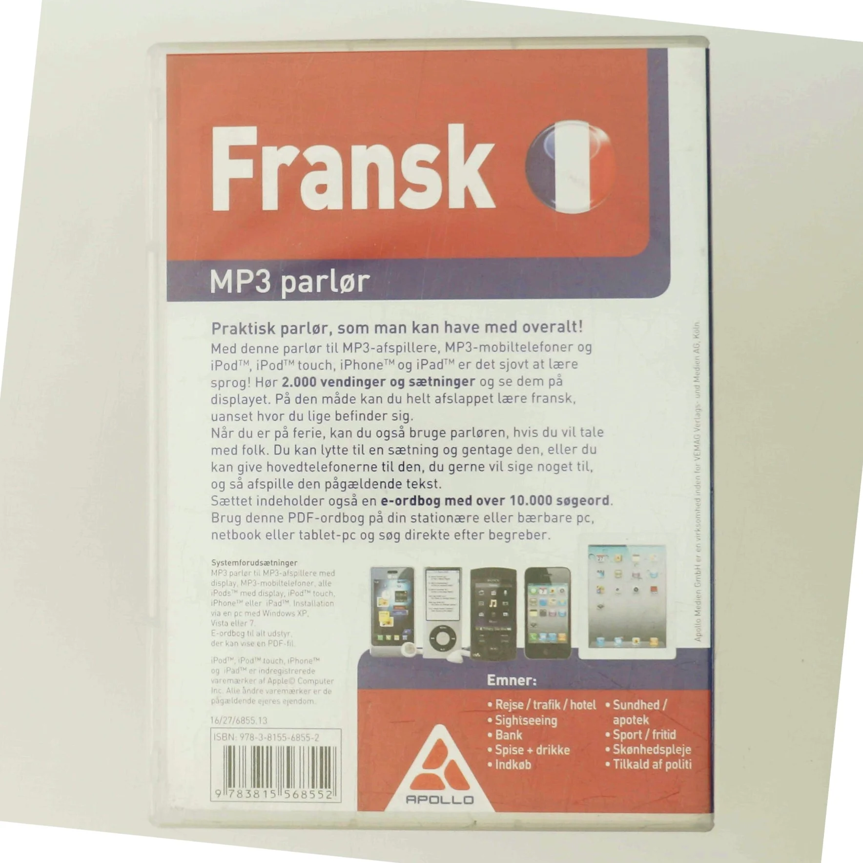 Fransk MP3 parlør (DVD)