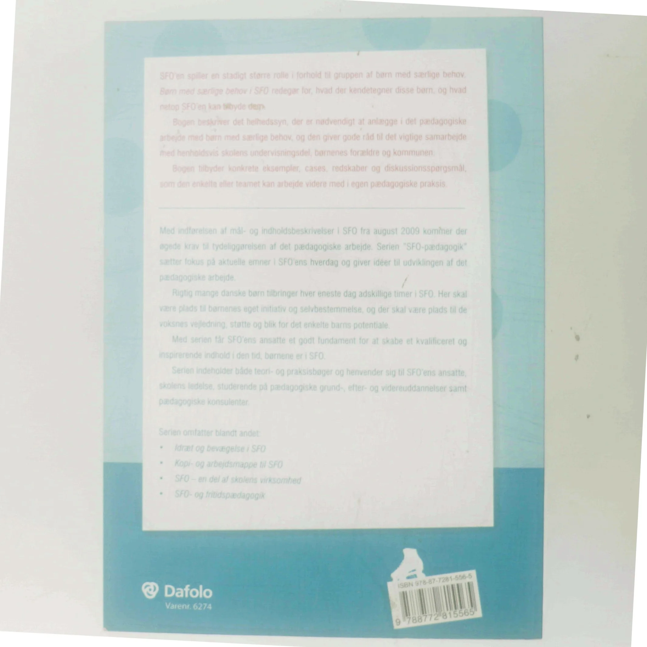 Børn med særlige behov i SFO af Lise Halkier (Bog)