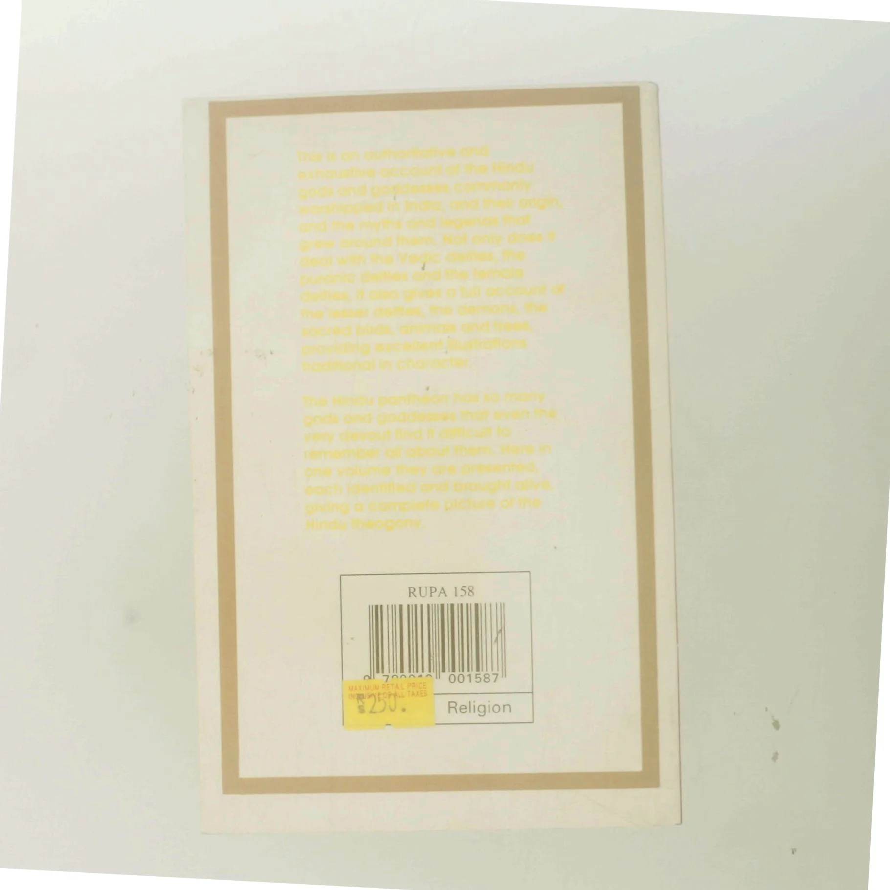 Hindu Mythology af W J Wilkins (Bog)