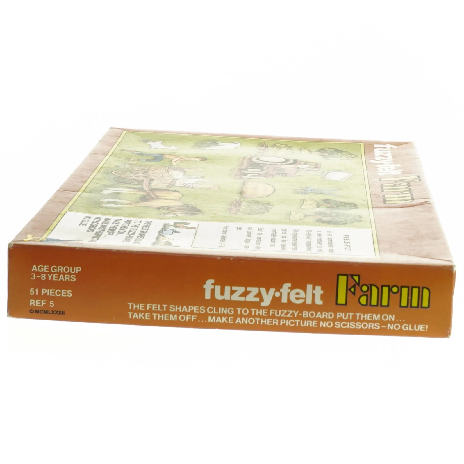 Fuzzy-Felt bondegårdslegesæt (str. 27,5x17 cm)