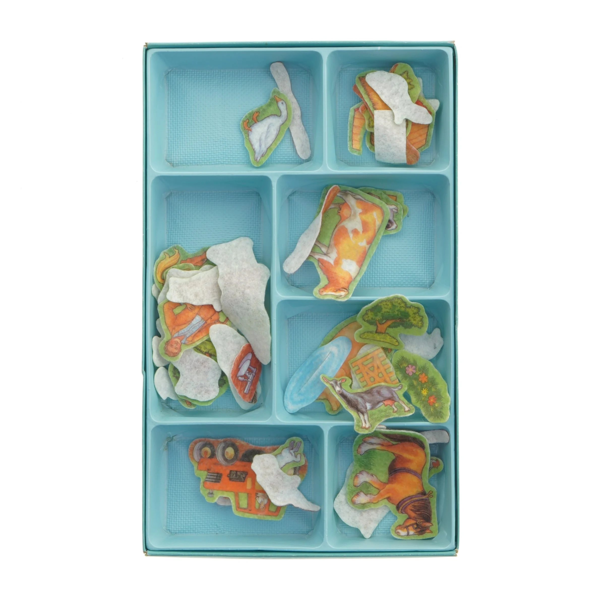 Fuzzy-Felt bondegårdslegesæt (str. 27,5x17 cm)