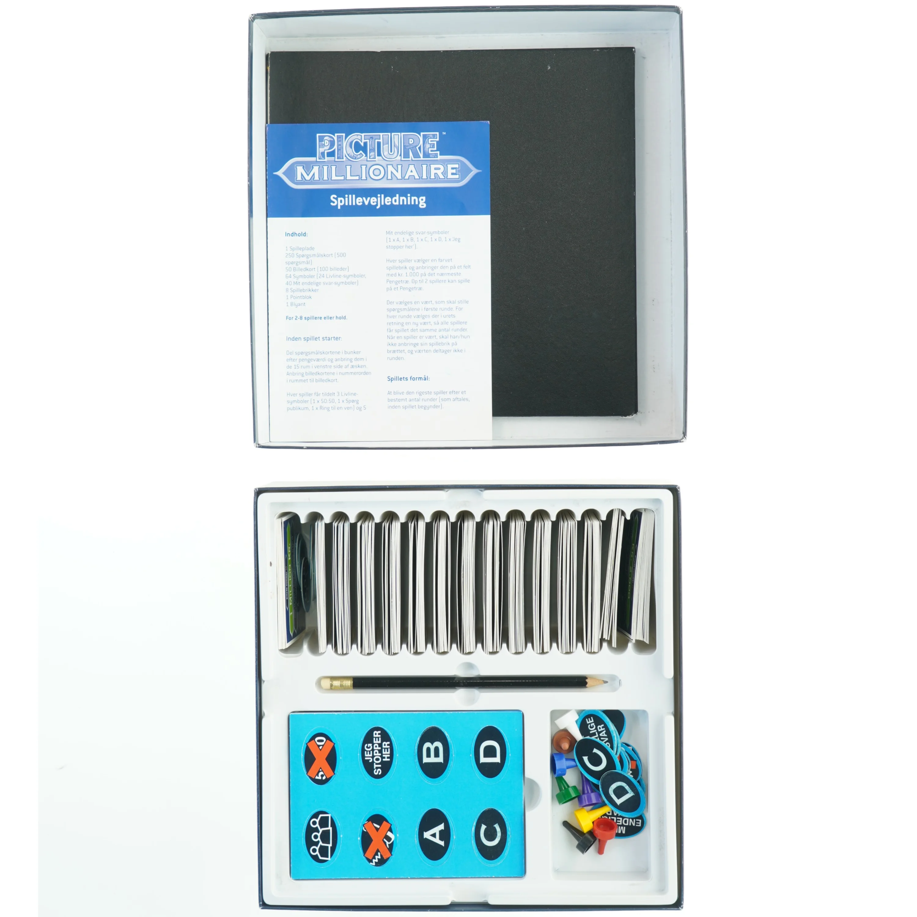 Picture Millionaire brætspil fra Tv2 (str. 27x27 cm)