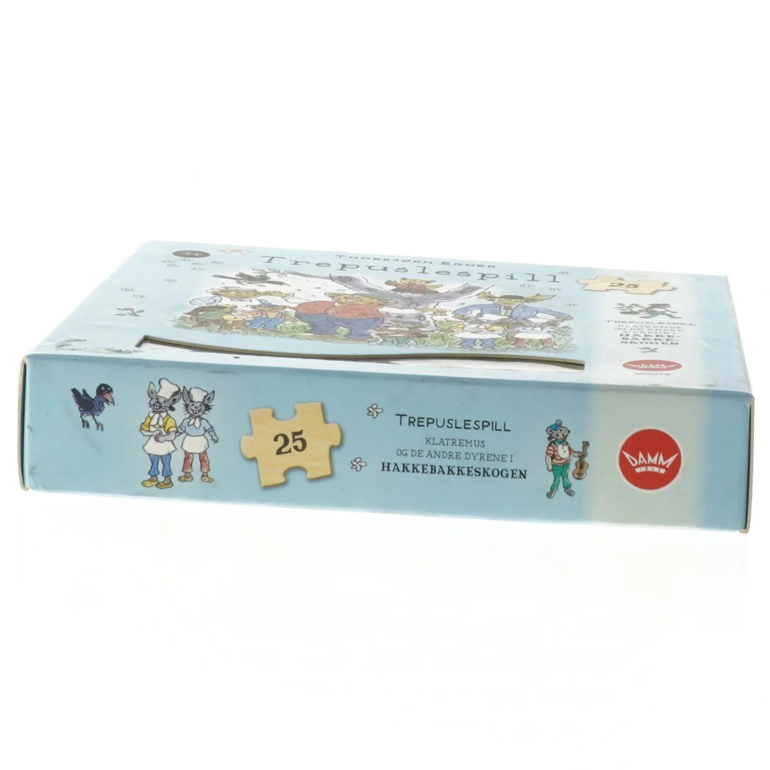 Brugt træpuslespil fra Karnan (str. 25 brikker)