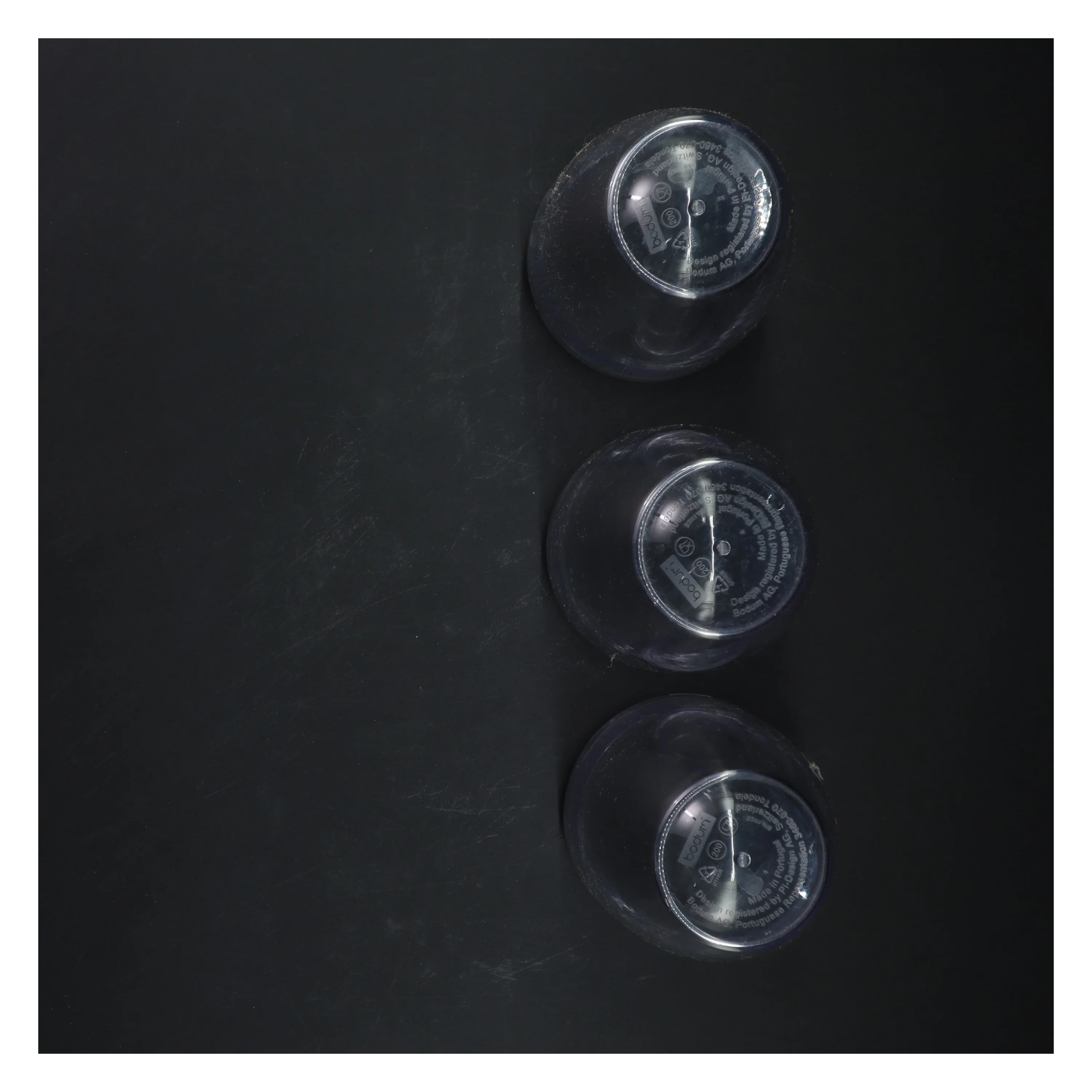 Sæt med 3 gennemsigtige drikkeglas fra Bodum (str. 3 styk, 15 cm)