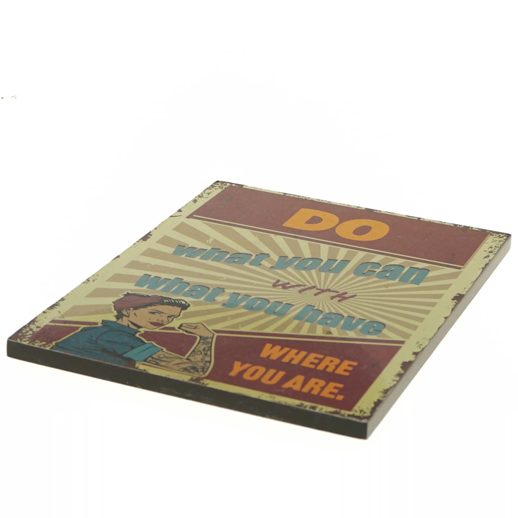  Do what you can billede (str. 24x18 cm)