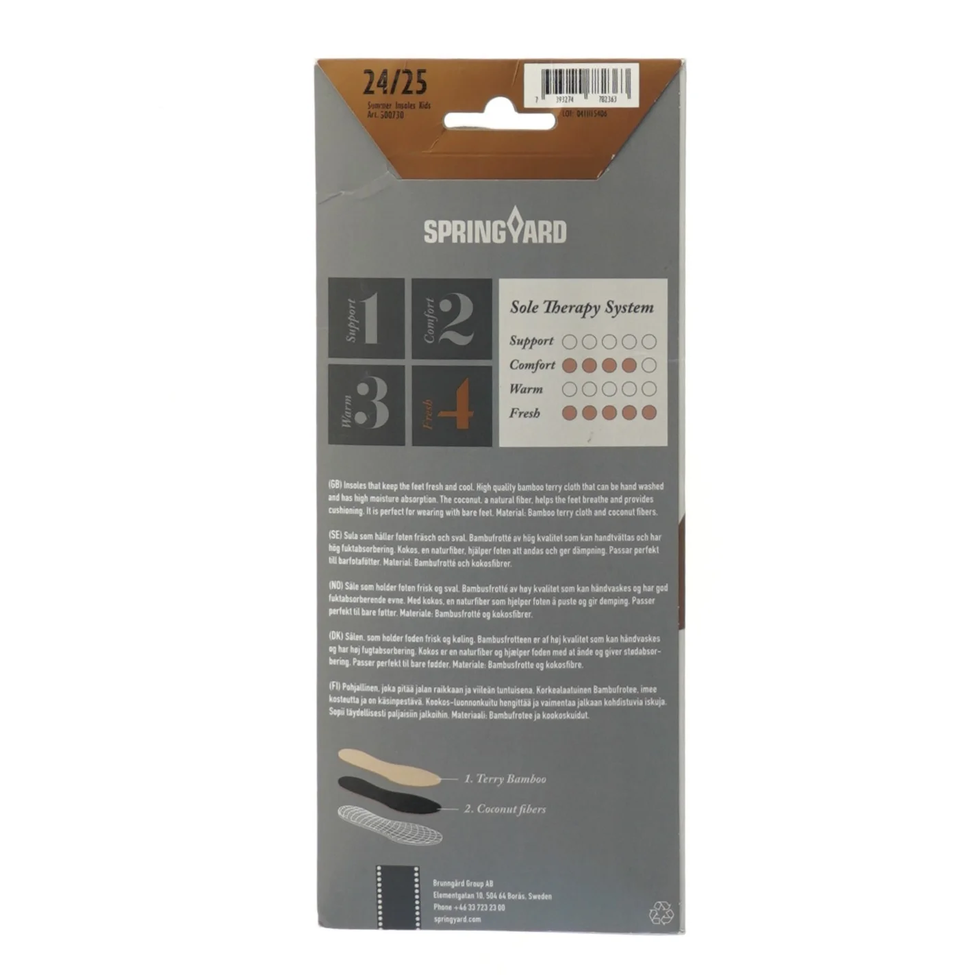 Sål til børn fra Springyard (str. størrelse 24-25 cm)