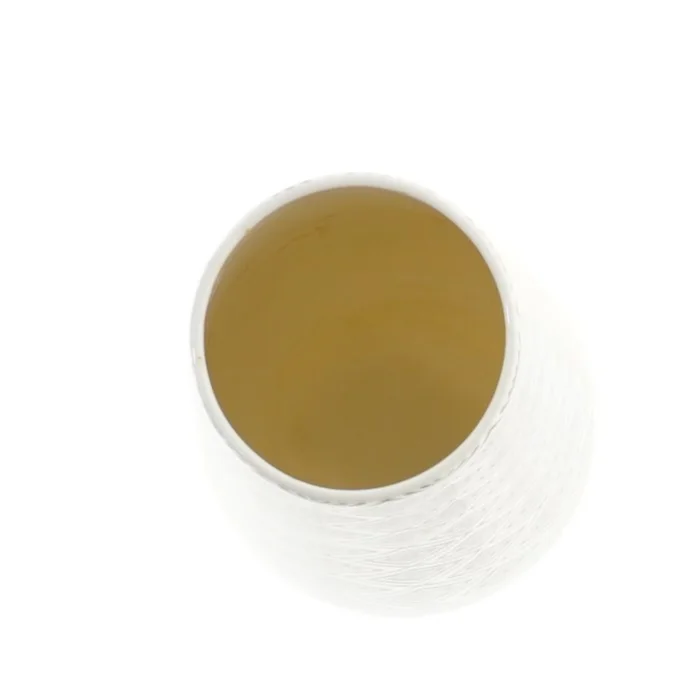 Dekorativ vase med mønster (str. Ø 6x19 cm)