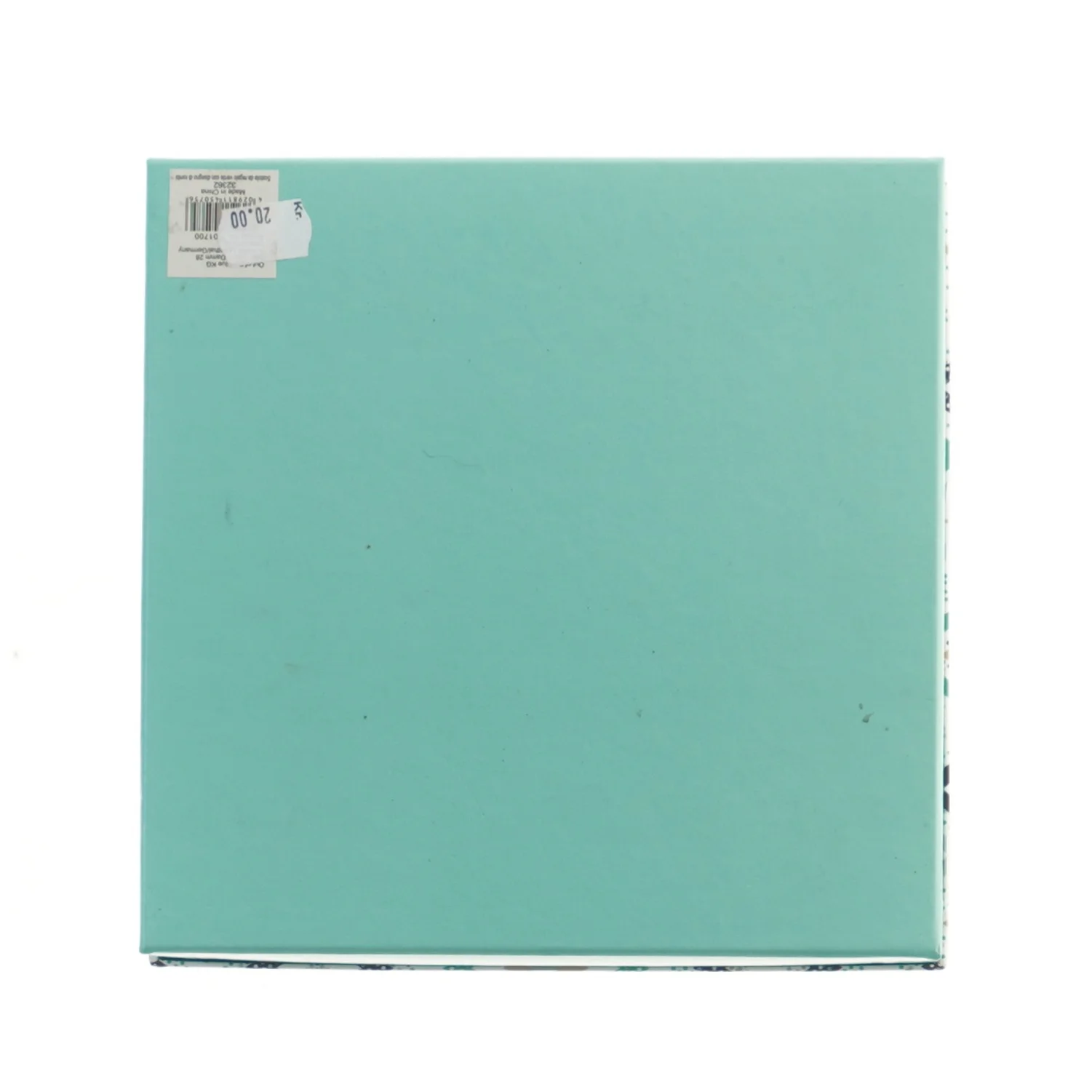 Dekorativ opbevaringsæske (str. 8x22,5x22,5 cm)