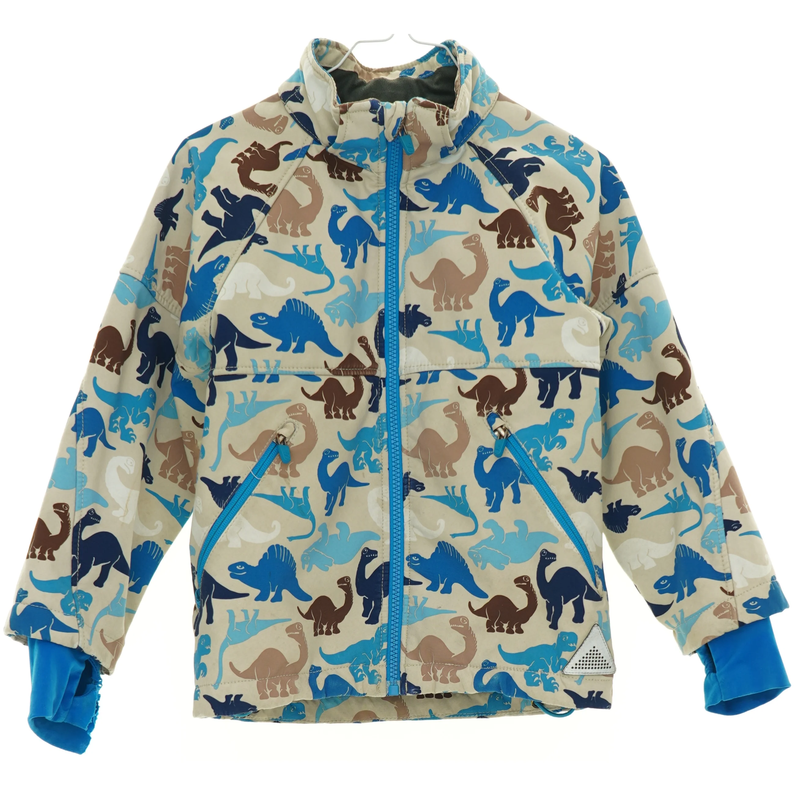 Vindjakke med dinosaurer fra H&M (str. 110 cm)