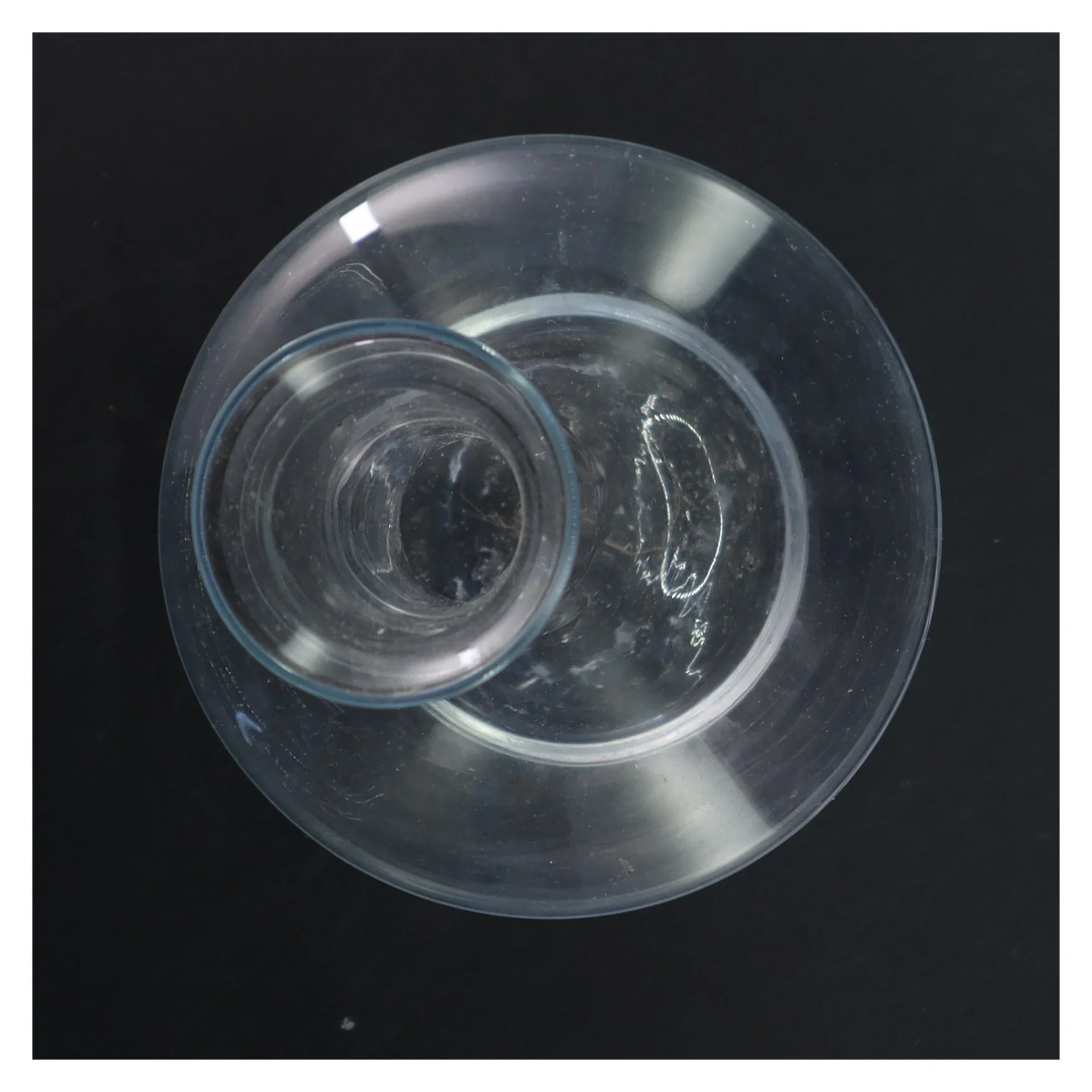 Glaskaraffel (str. 25,5 cm)fra holmegaard 