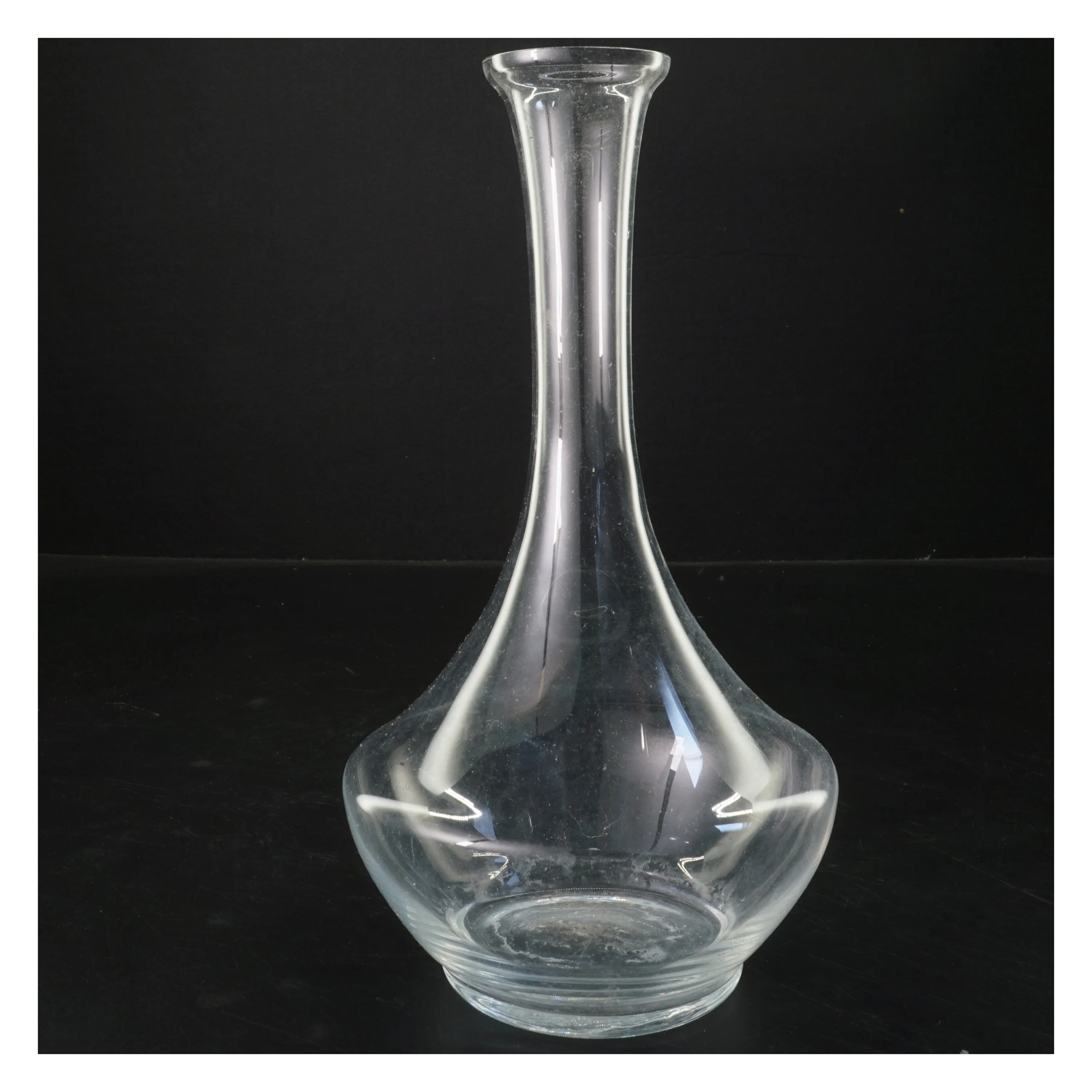 Glaskaraffel (str. 25,5 cm)fra holmegaard 