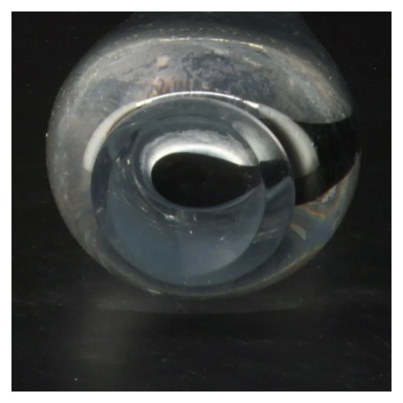 Glasvase 30 cm (str. 30 cm)fra holmegaard 