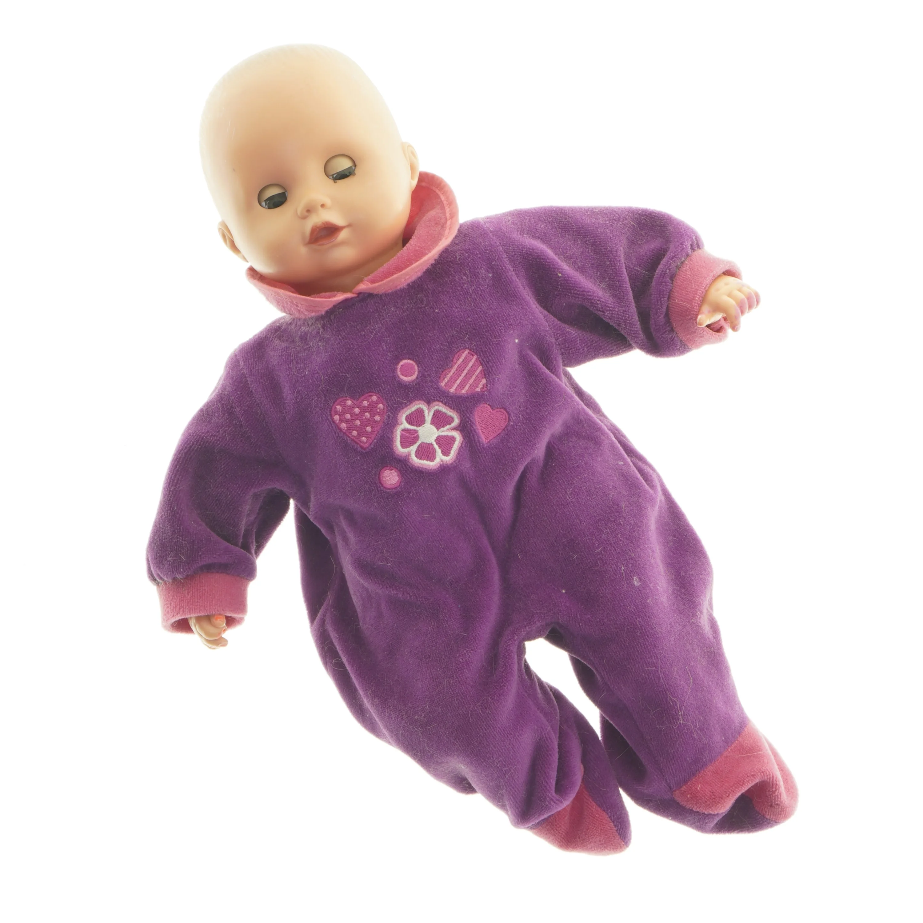 Dukke med bærelift fra Bebellino (str. 39x21 cm)