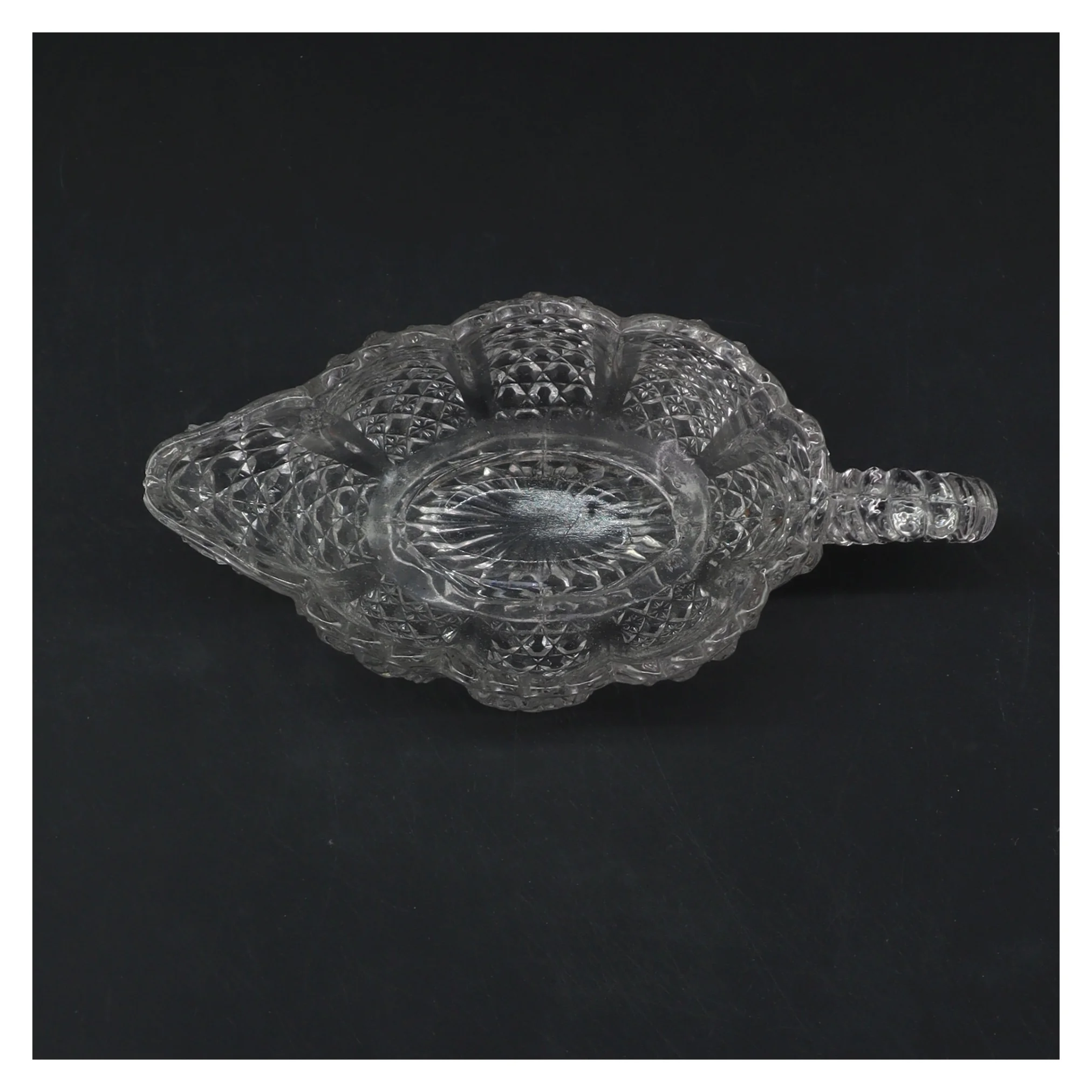 Glaskande med mønstret design (str. 16,5x7,5 cm)