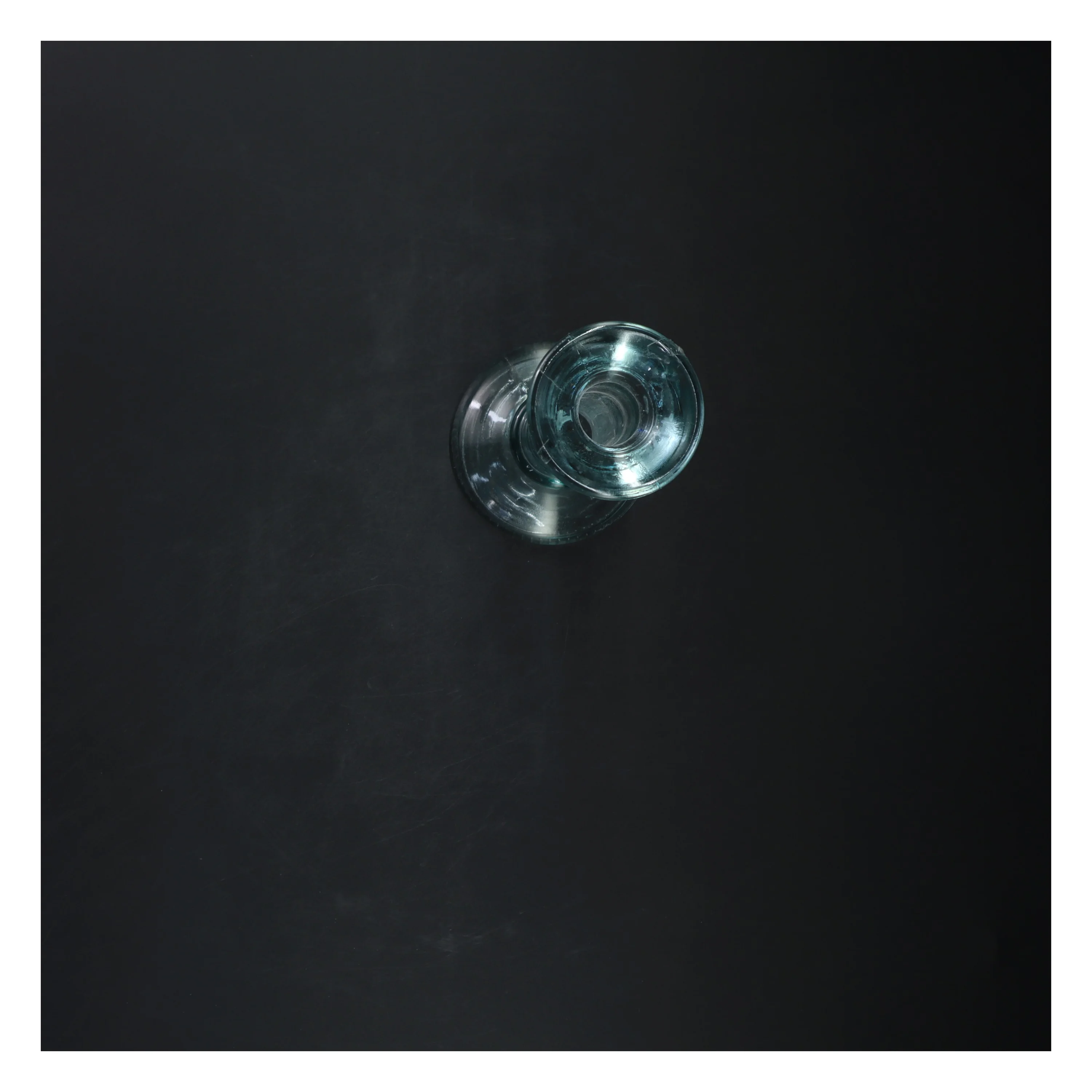 Glas lysestage (str. 20 cm)