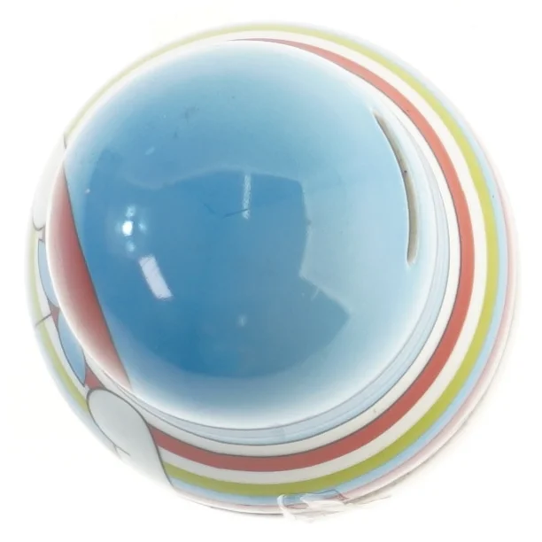 Ny sparebøsse i porcelæn kan åbnes midt på (str. 20 cm)