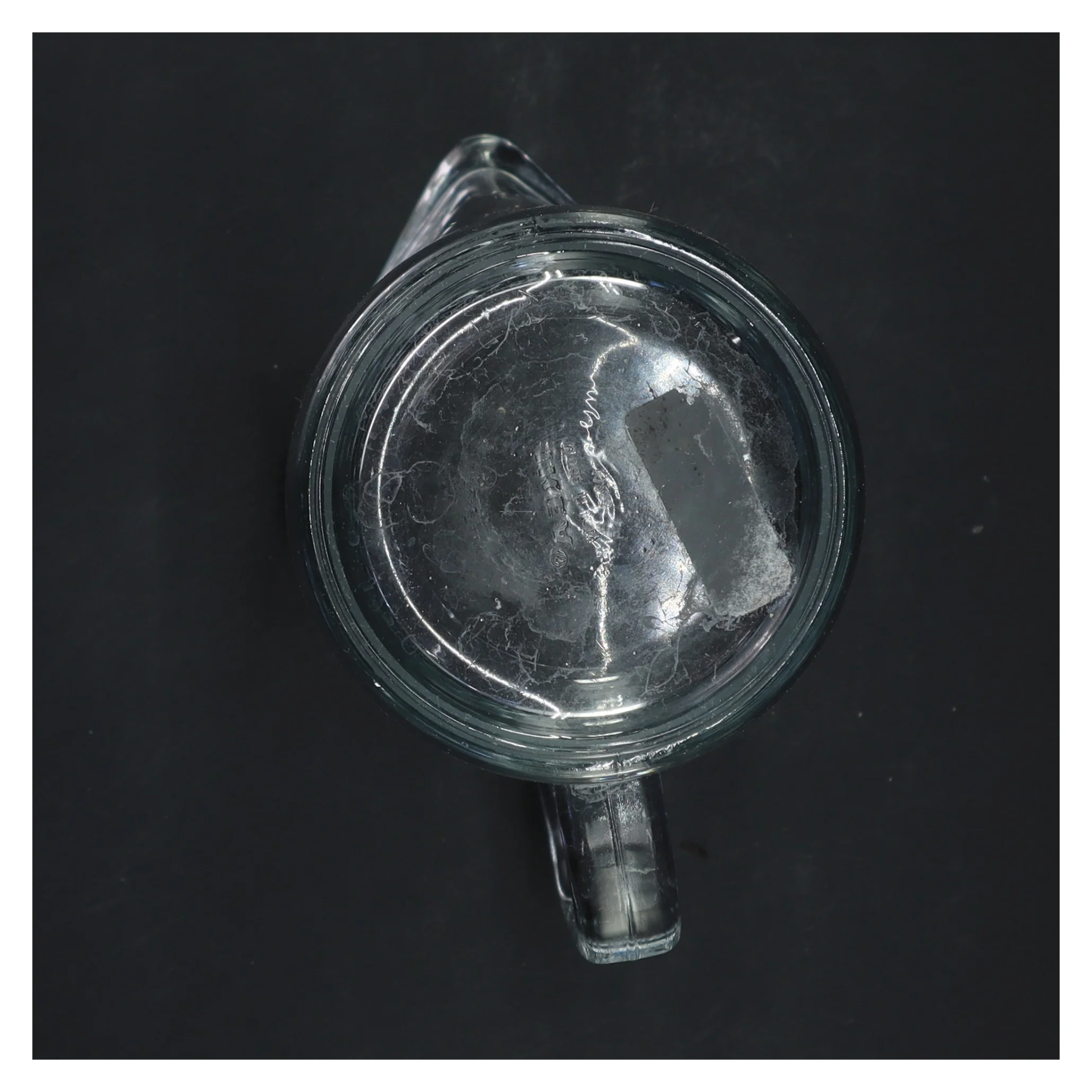 Glaskande med hank (str. 19x10 cm)