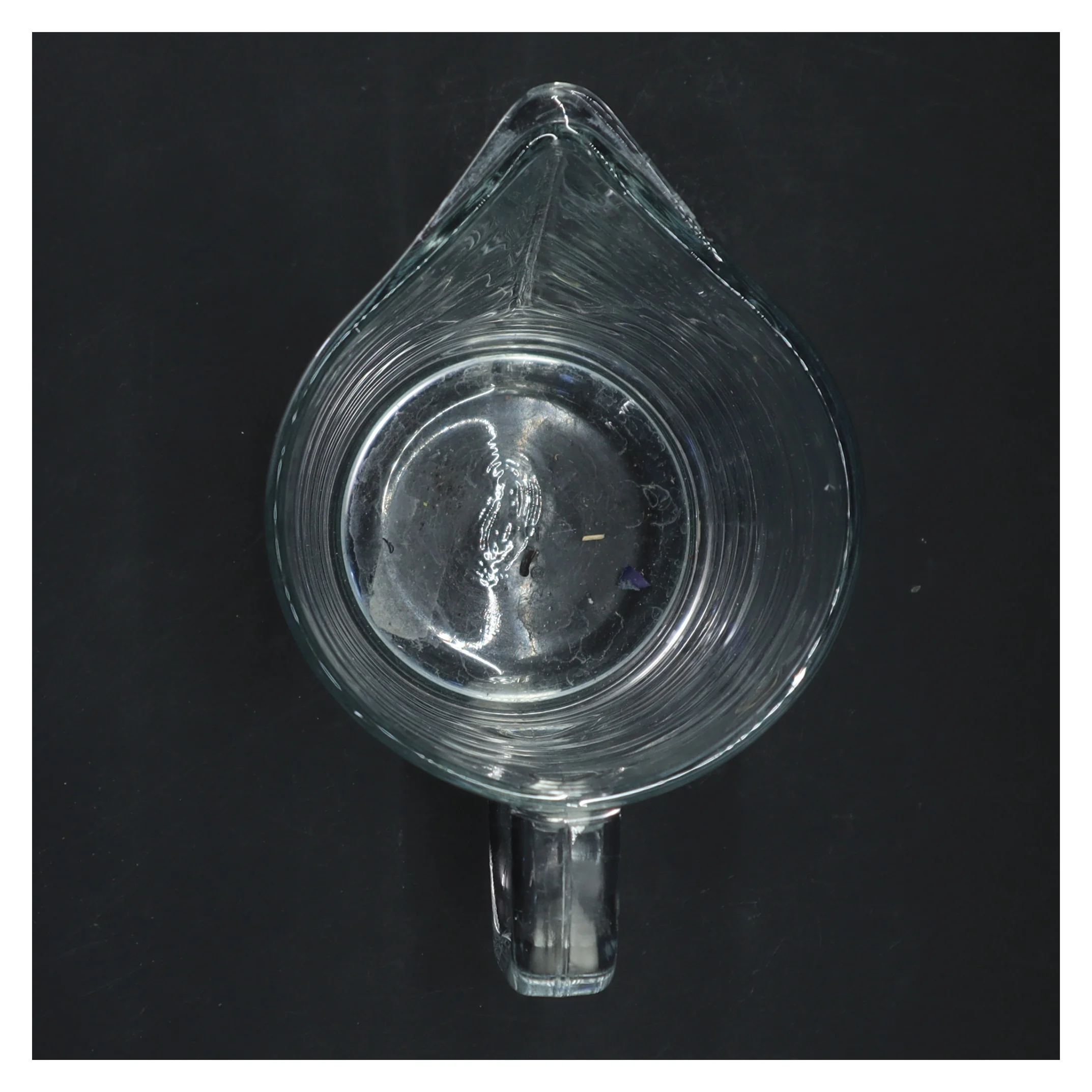 Glaskande med hank (str. 19x10 cm)