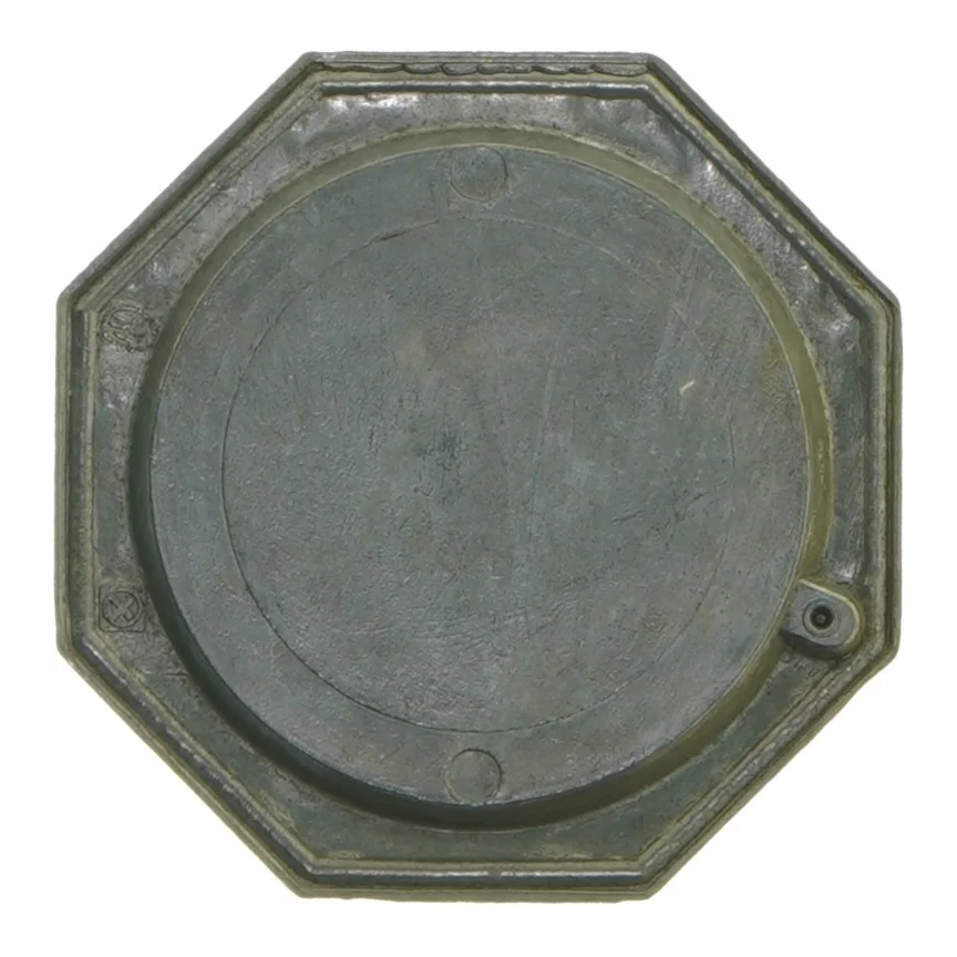 8 gamle Dekorative til ophæng eller glasbakkercoastere med blomsterdesign (str. 8 styk, ø 9,5 cm)