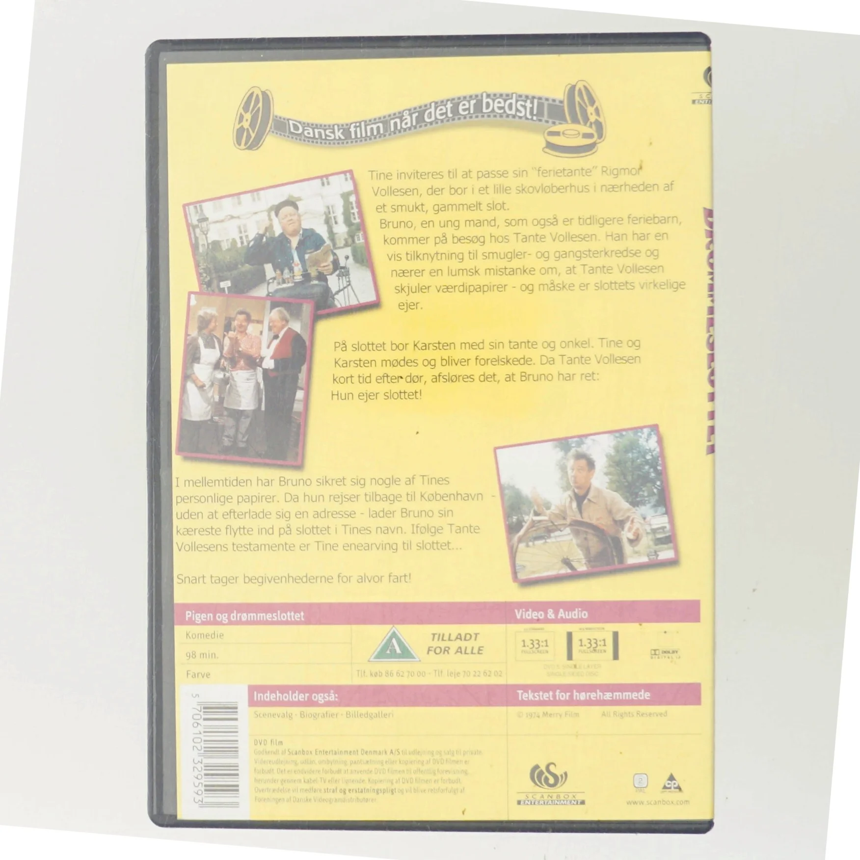 Pigen og drømmeslottet med Karl Stegger (DVD)