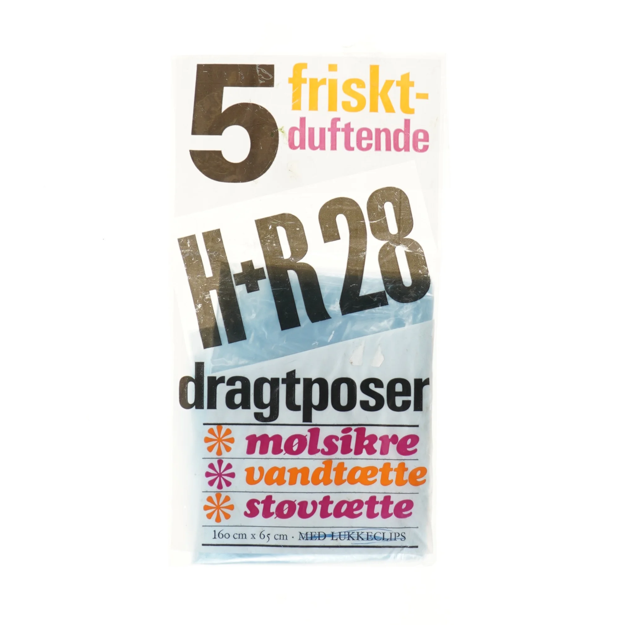 5 Friskduftende dragtposer (str. 160x65 cm)
