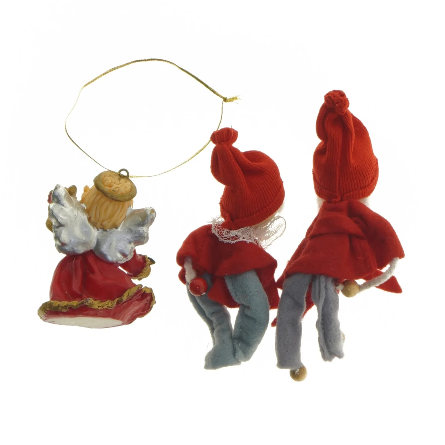 Julenisset, figurer og engel (str. 7-13 cm)