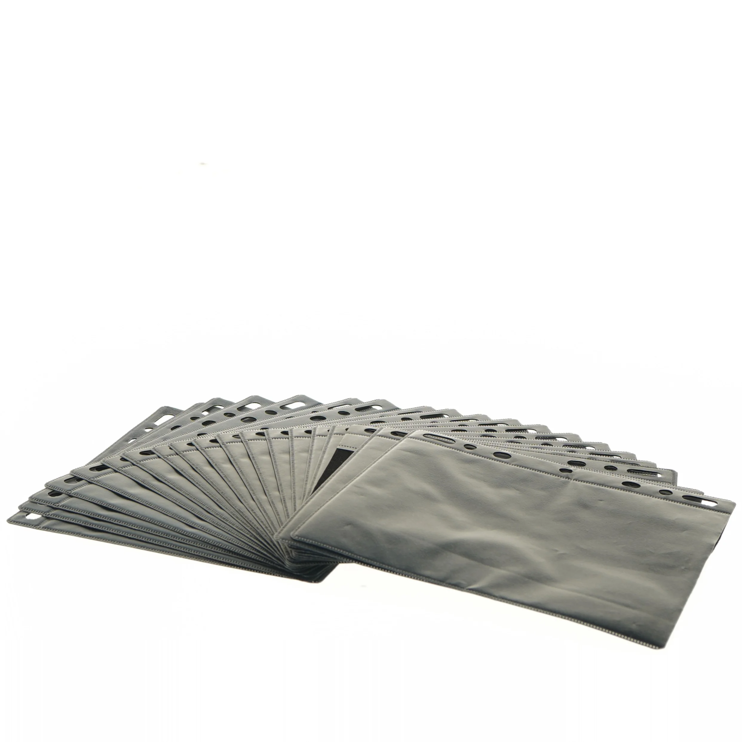 Plastlommer med huller (str. 19x17,5 cm, 19 styk cm)