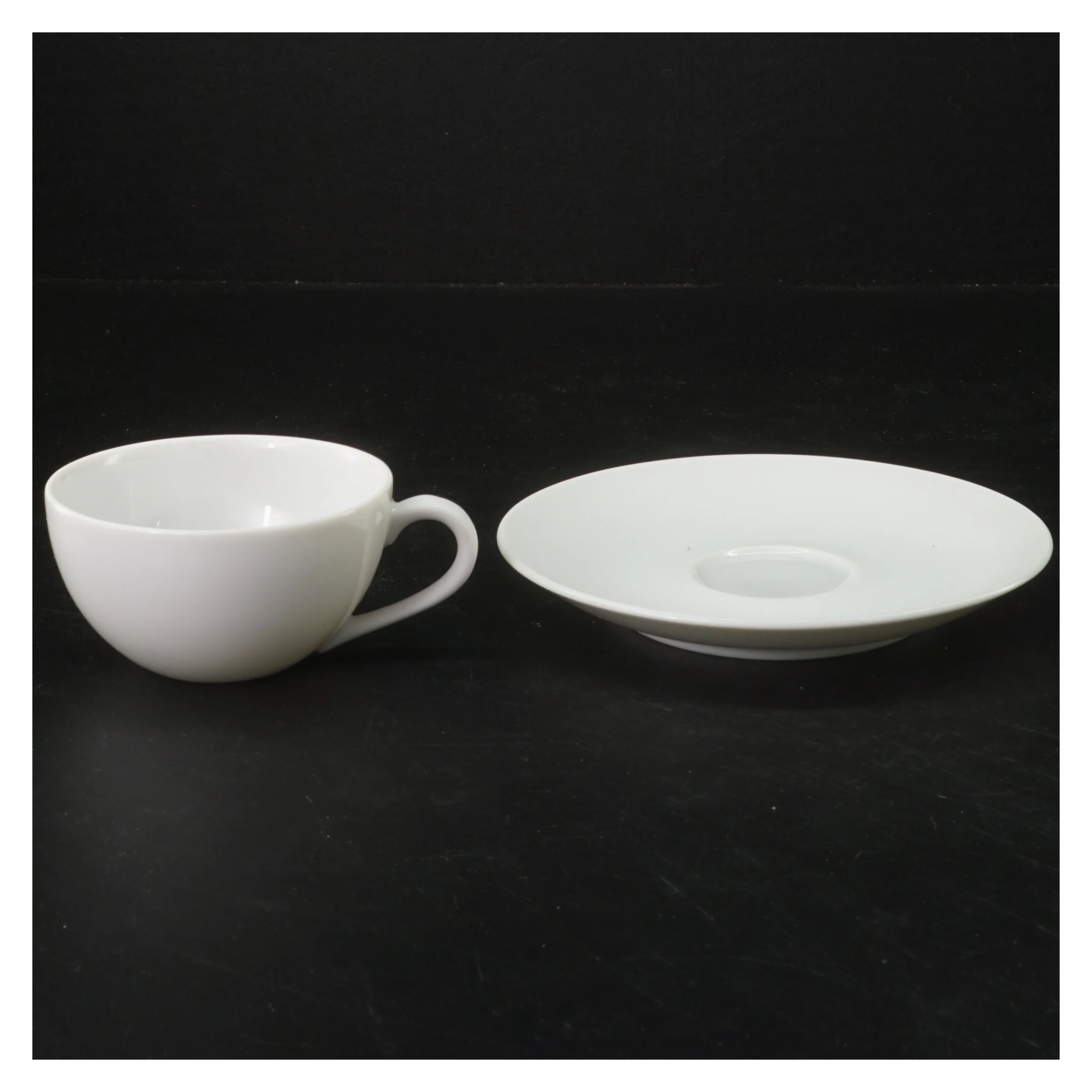 6 Sæt med kaffekopper fra Eva Trioog underkopper fra Evatrio (str. Ø 14 og Ø8,5 cm)