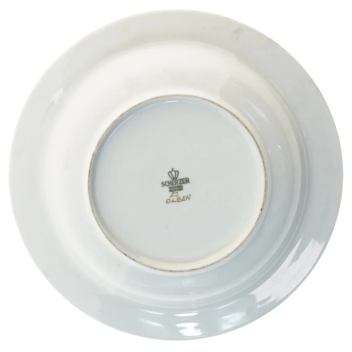 Scherzer porcelænsfad fra Scherzer (str. Ø 21,5 cm)