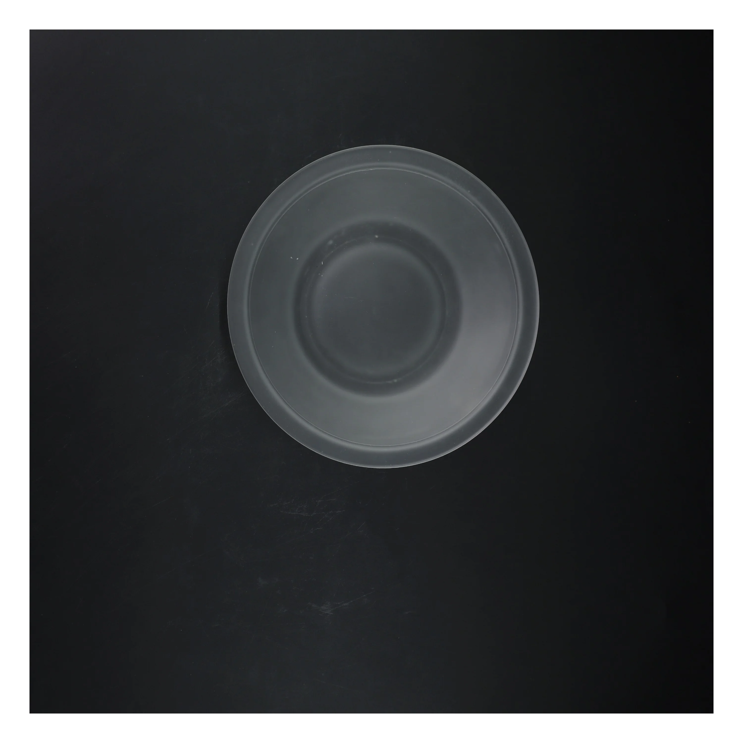 Frostet glasskål (str. Ø 19,5 cm)