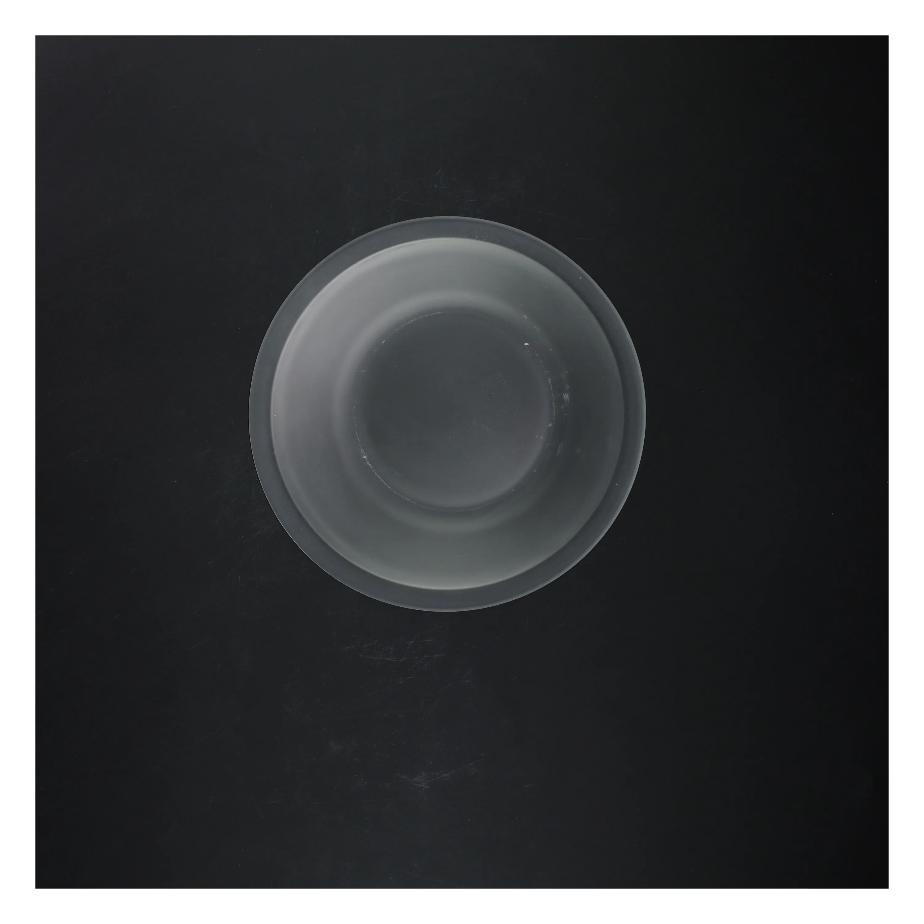 Frostet glasskål (str. Ø 19,5 cm)