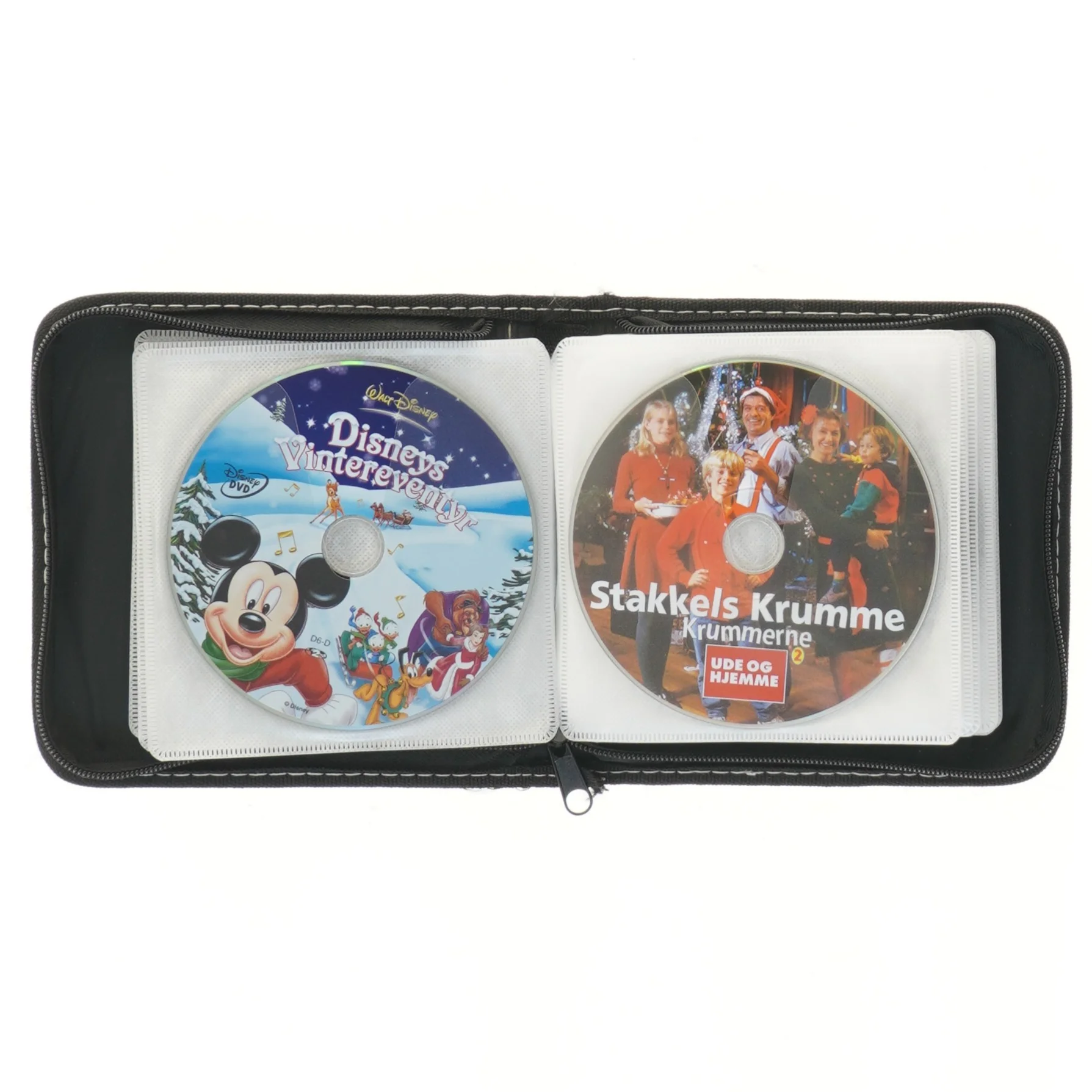 24 CD/DVD i  opbevaringsmappe (str. 16x16 cm)