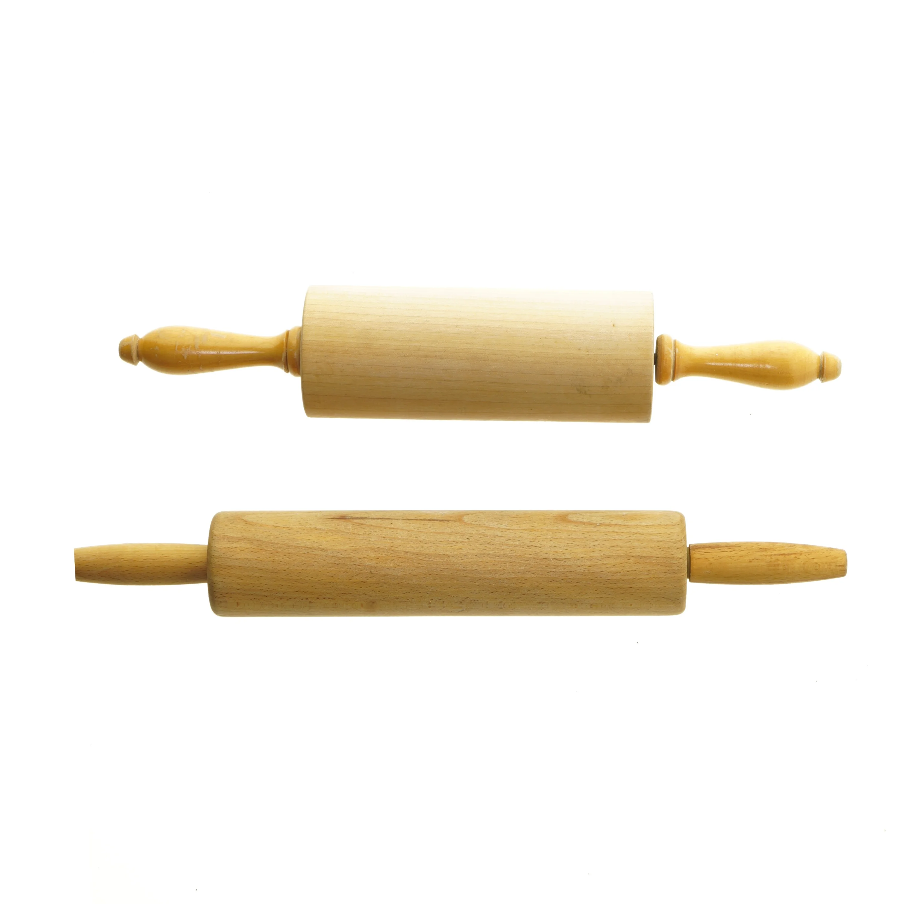 2 Træ kageruller (str. 38 cm og 42 cm)