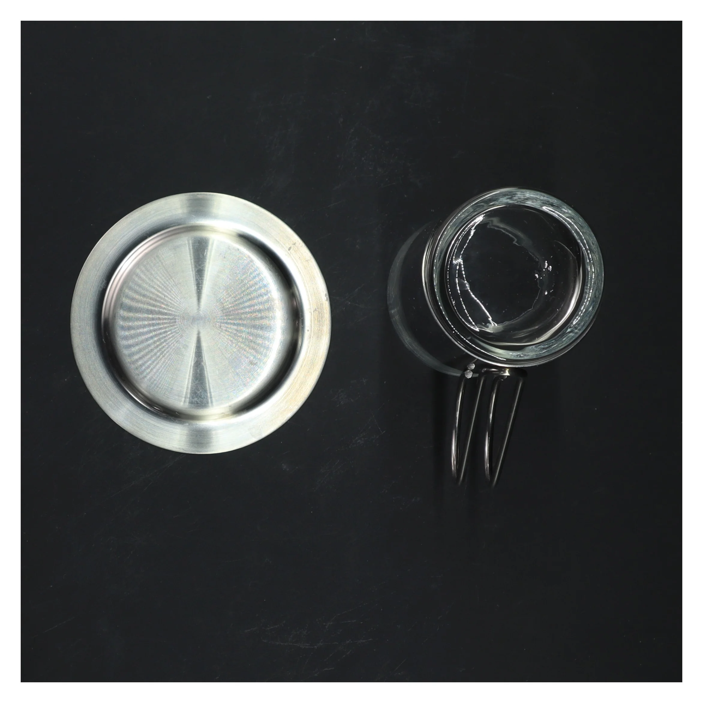 Sæt med 6 irish coffee/gløgg kopper med skeer (str. 6 styk, 13,5 cm)