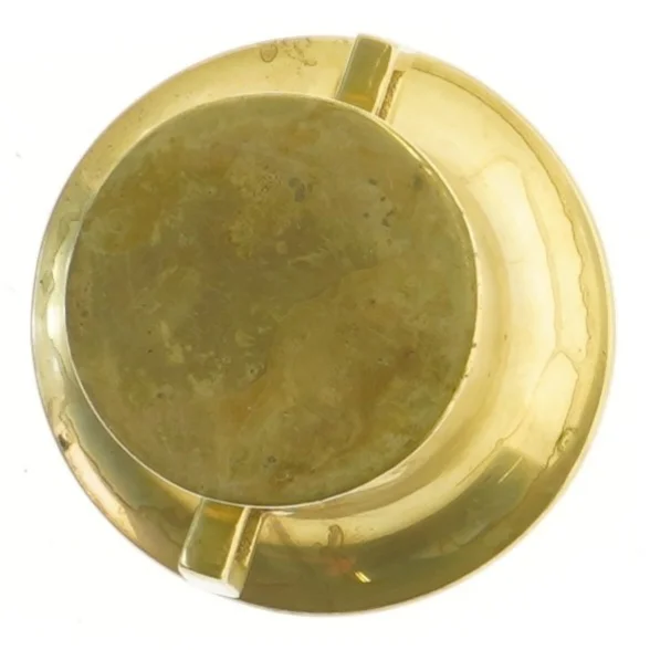 Morter og støder i messing (str. Ø 11 cm)