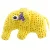 Hæklet elefant legetøj (str. 10 cm)